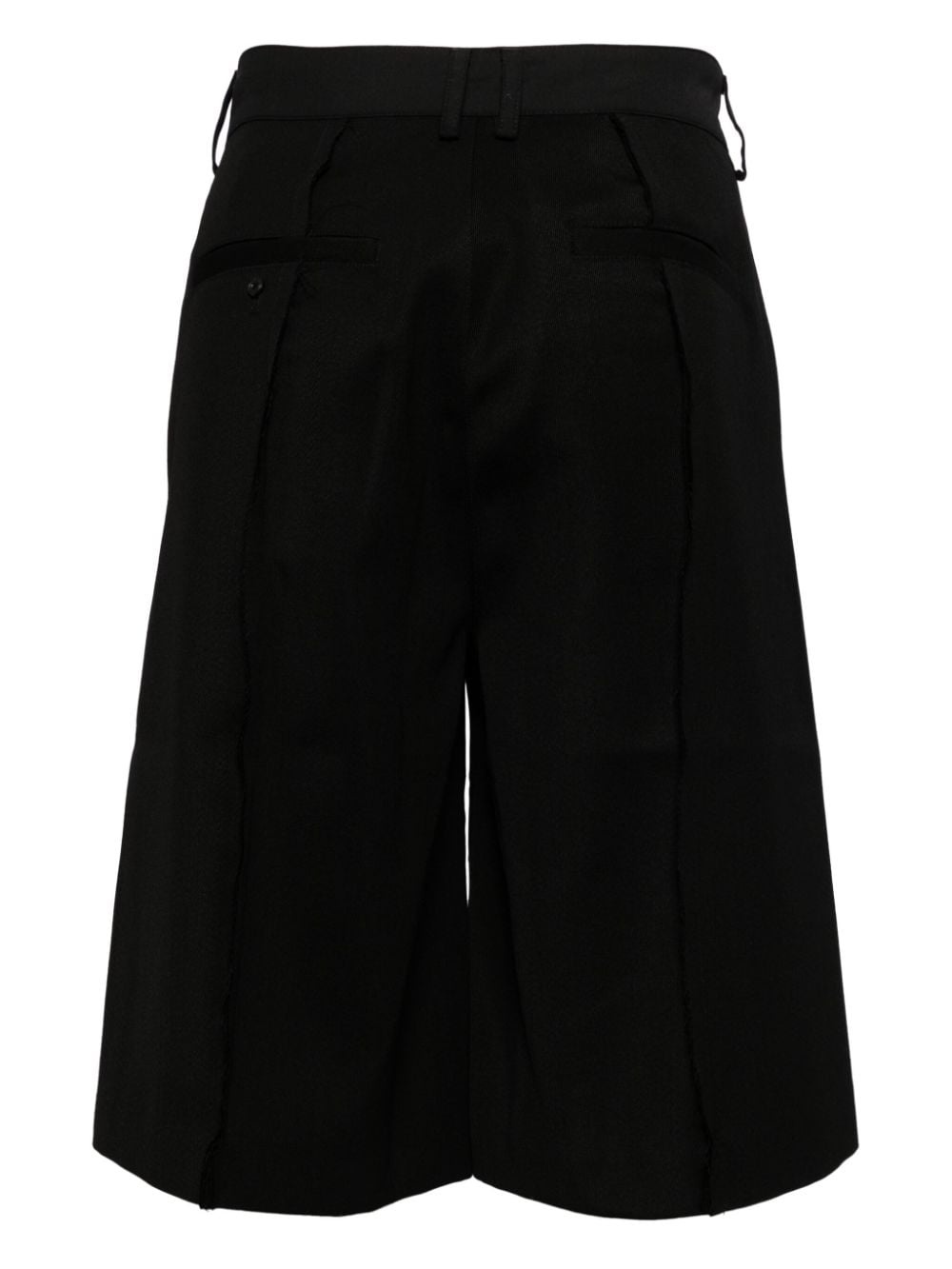 Staff Uniform logo-plaque shorts - 2