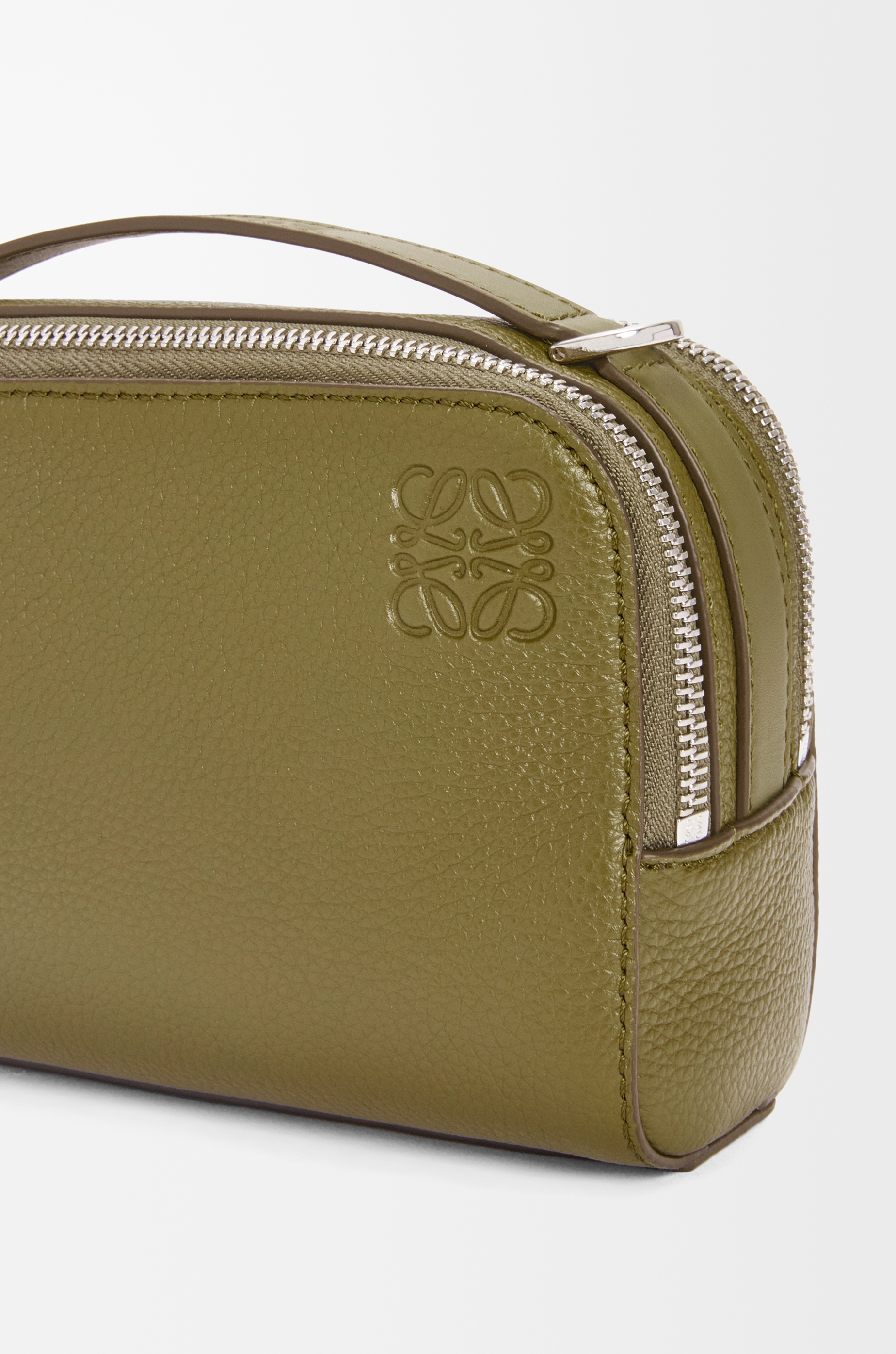 Mini Camera Crossbody bag in soft grained calfskin - 6