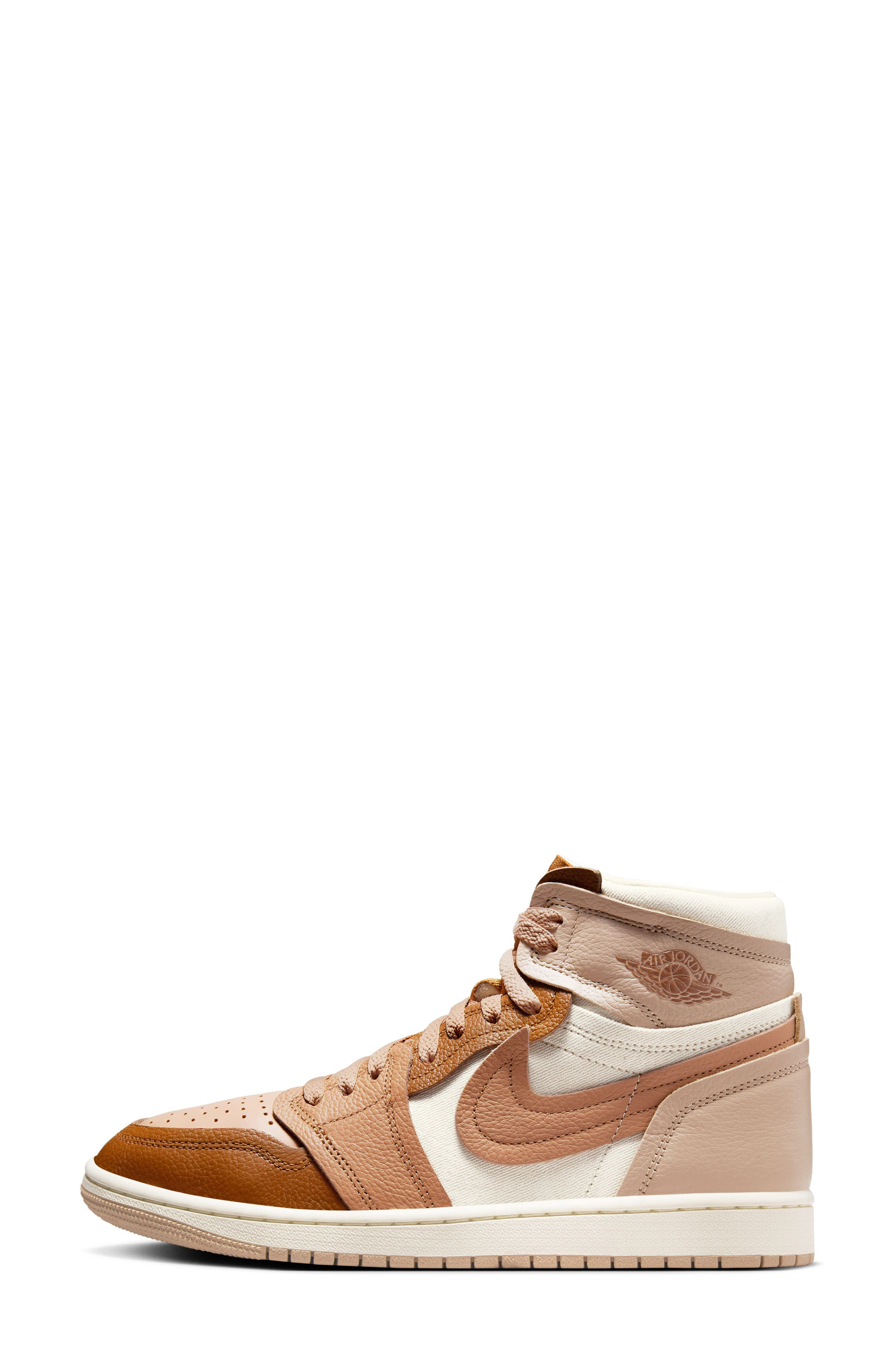 Air Jordan 1 High MM Basketball Sneaker in Legend Medium Brown/Brown at Nordstrom - 6