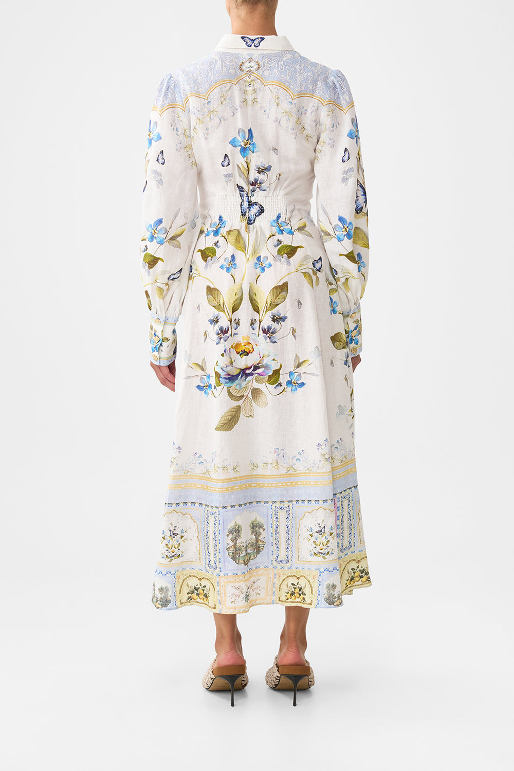 WAIST TIE SHIRT DRESS - 3