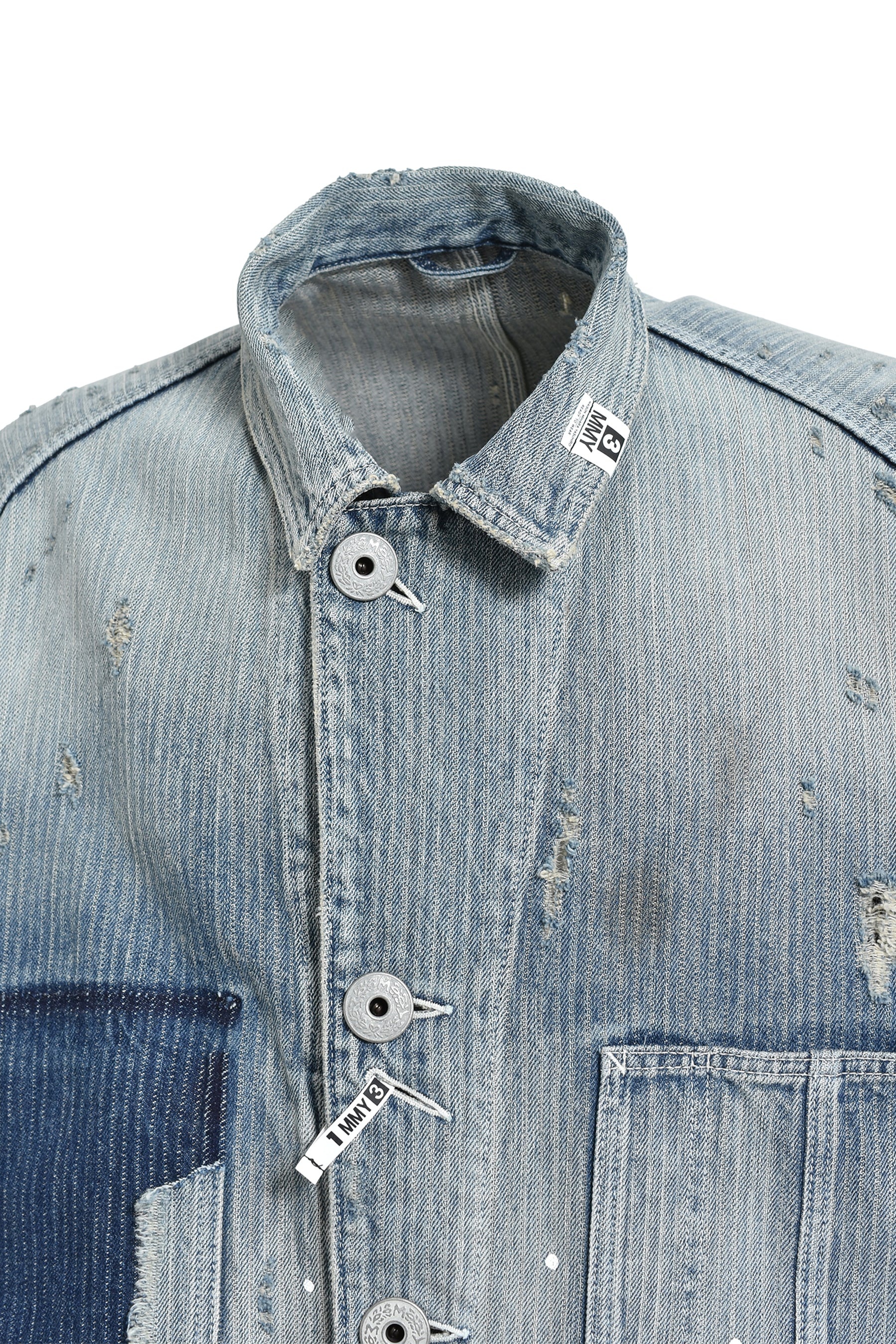 AGED CHORE JACKET / IND - 4