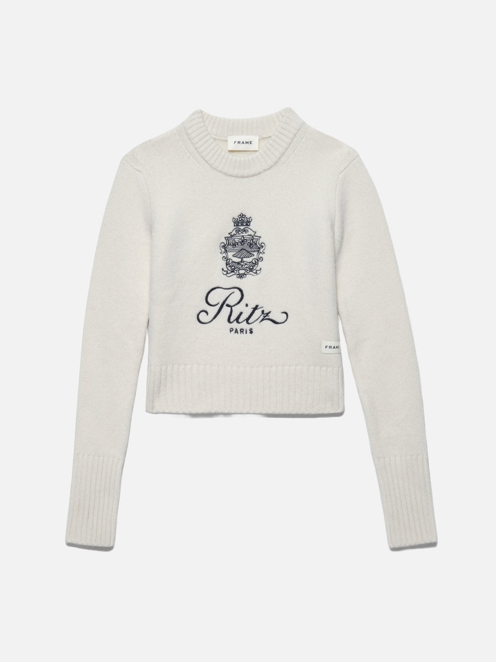 Ritz Women's Cashmere Sweater in Off White - 1