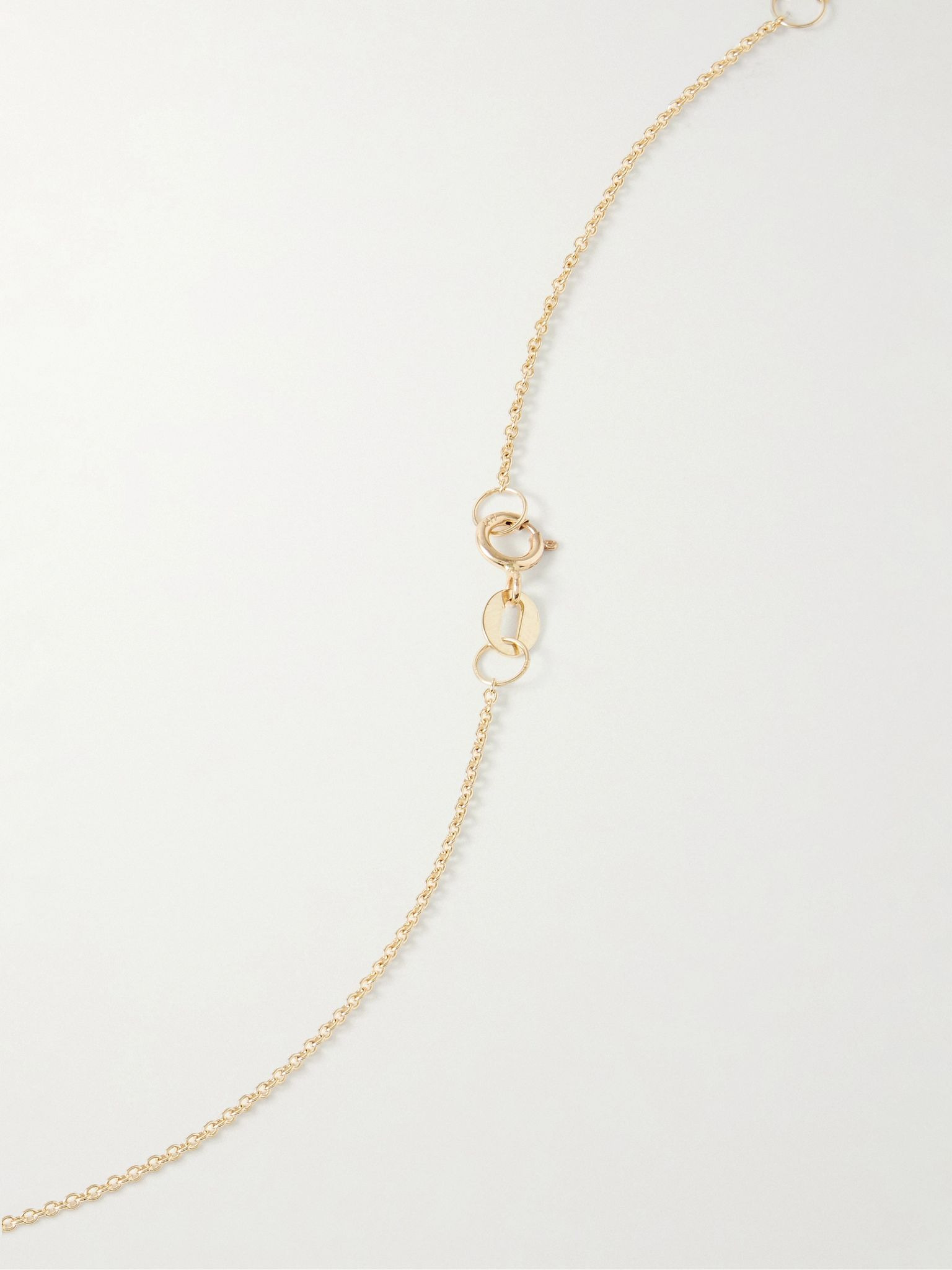 Dainty Trio 14-karat gold diamond necklace Gold - 3