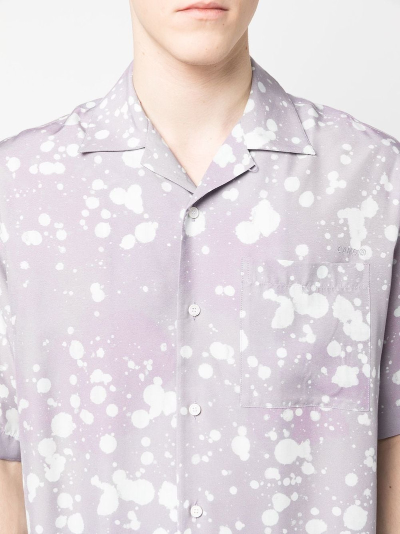 Kurt splatter short-sleeve shirt 5