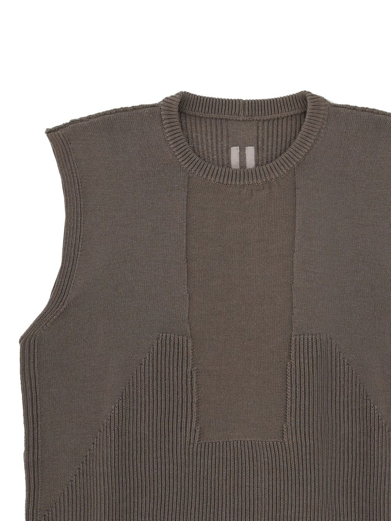 Rick Owens ribbed-knit vest outlook