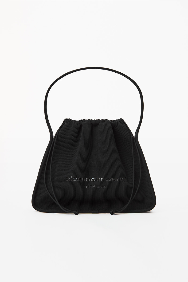 RYAN LARGE BAG IN RIBBED KNIT 1