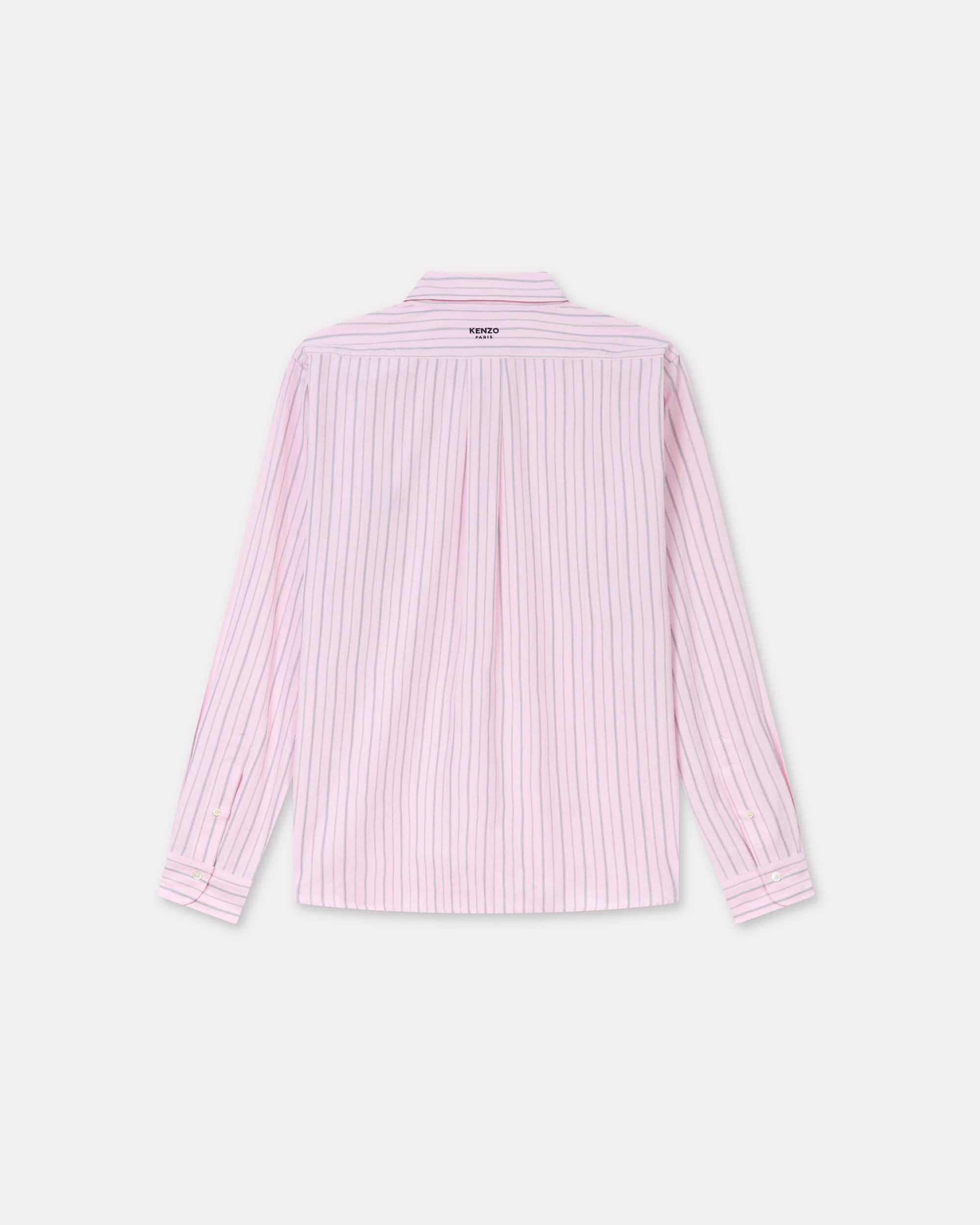 'Boke Flower' embroidered casual shirt in cotton poplin - 2