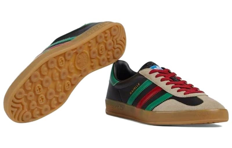 adidas x Gucci Gazelle 'Black Green Red' 726487-AAA43-9549 - 5