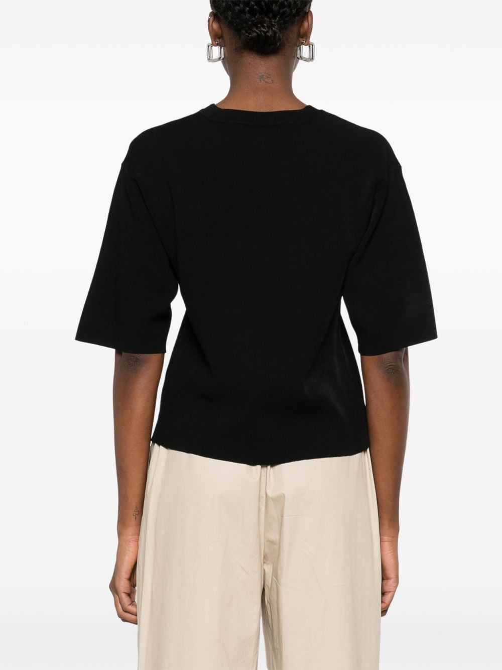 cropped T-shirt - 4