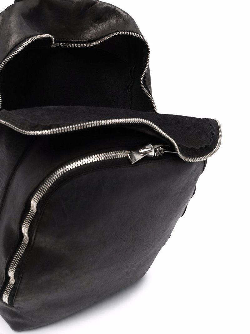 black leather backpack 5
