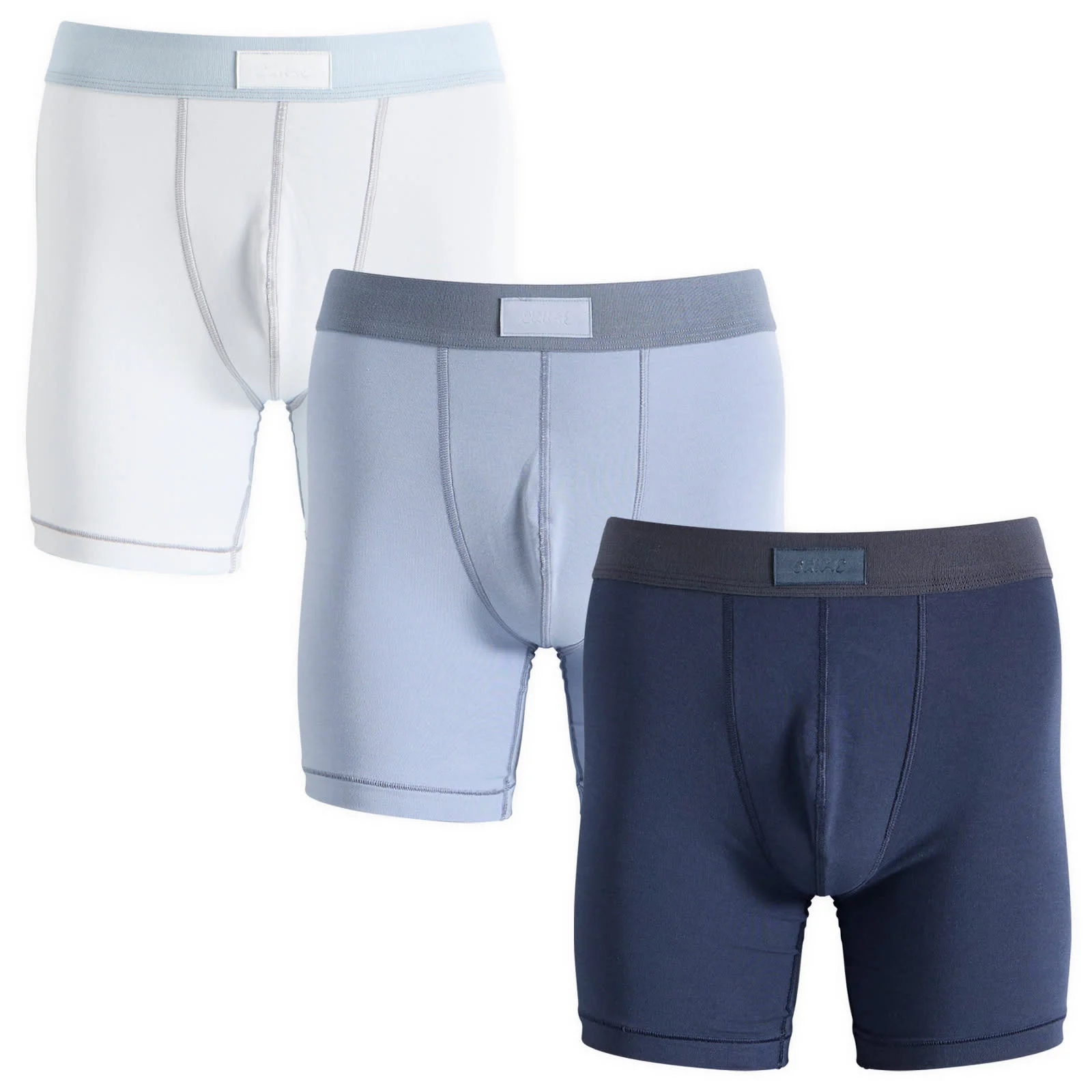 SKIMS Cotton Boxer Brief 5" - 3-Pack - 1
