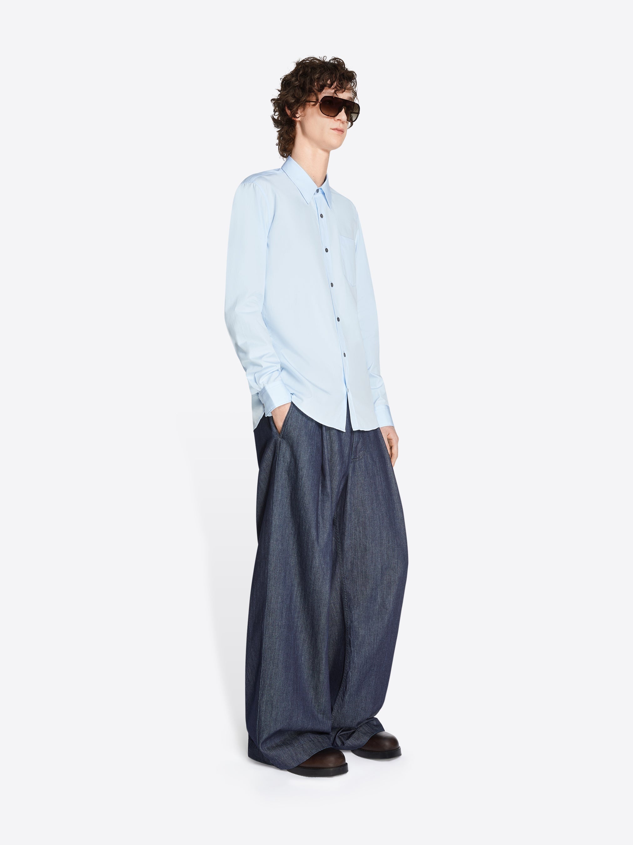 FITTED COTTON SHIRT - 3