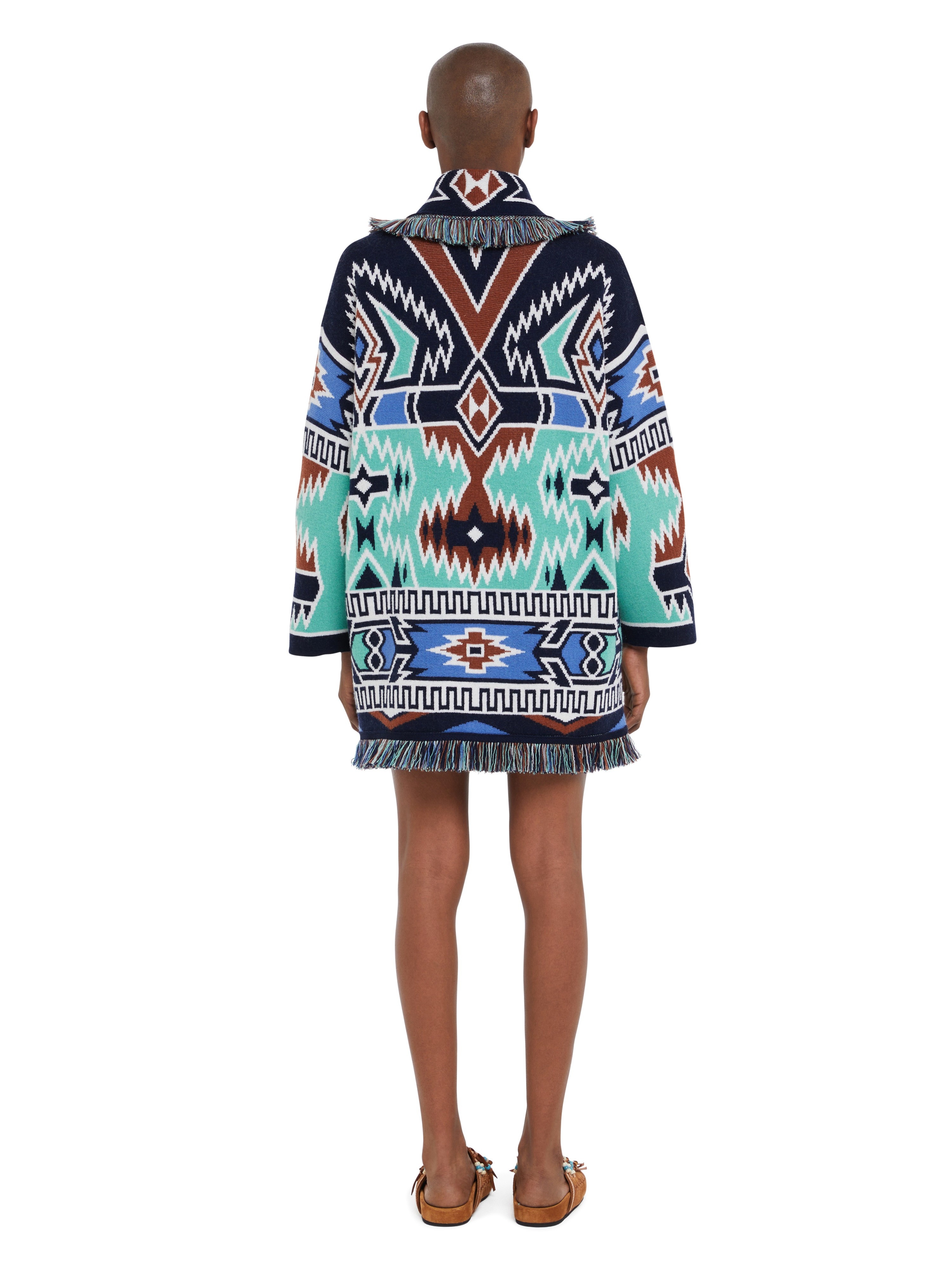 Geometric Roots Cardigan - 7