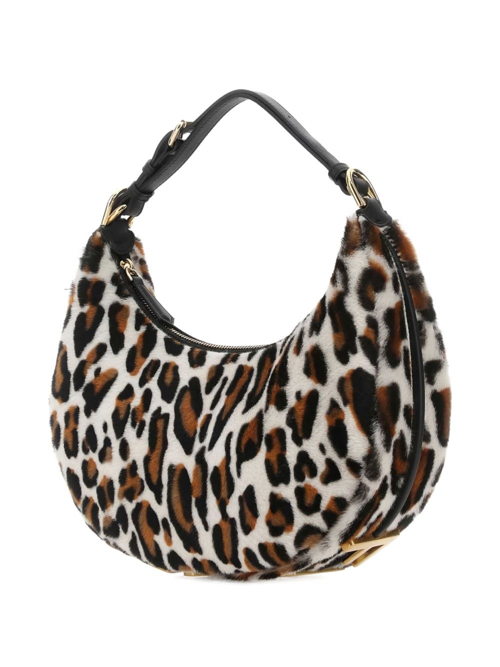 small Fendigraphy leopard-print shoulder bag - 3