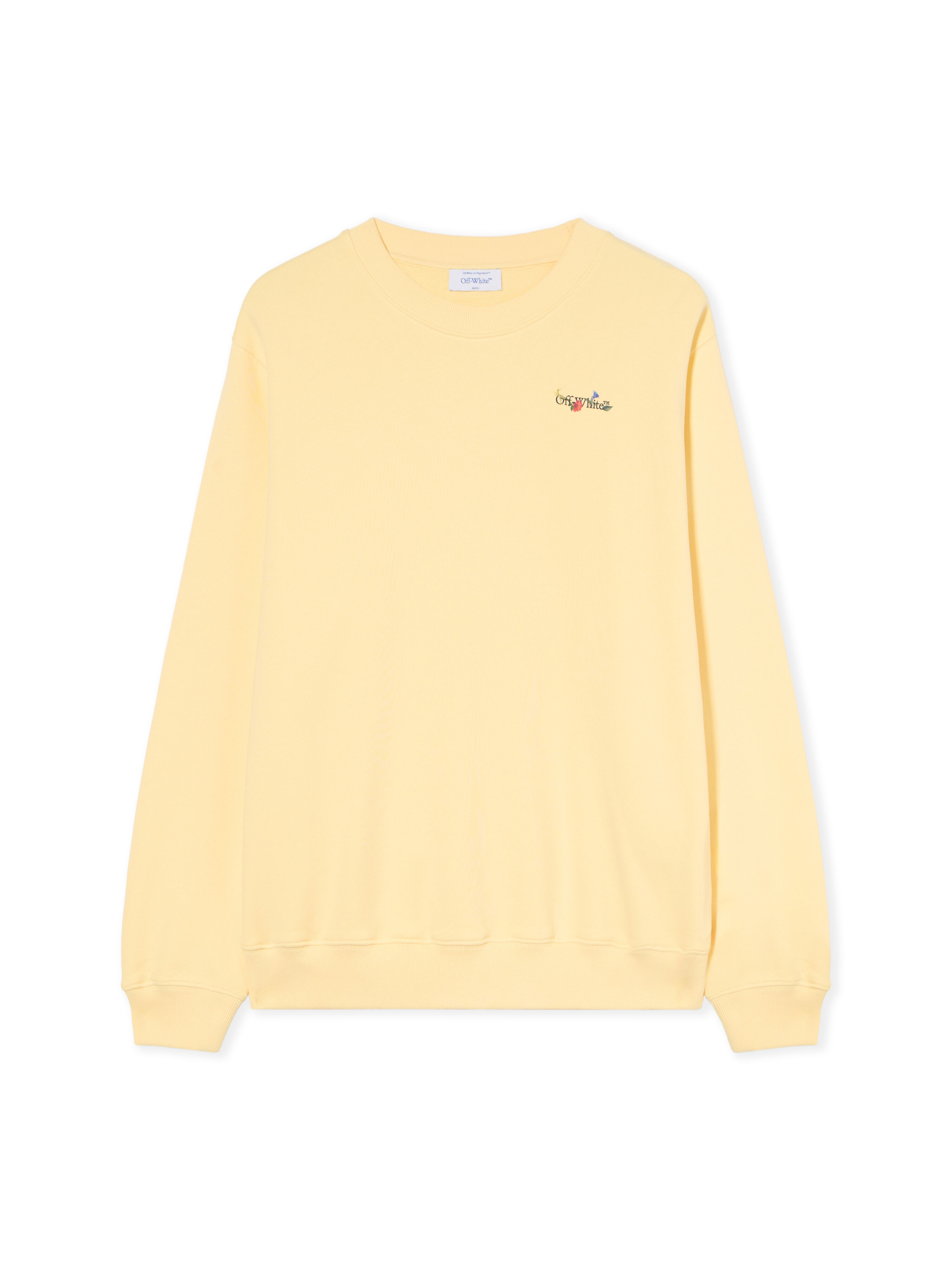 Arrow Glass Flower Crewneck Logo Sweatshirt - 2