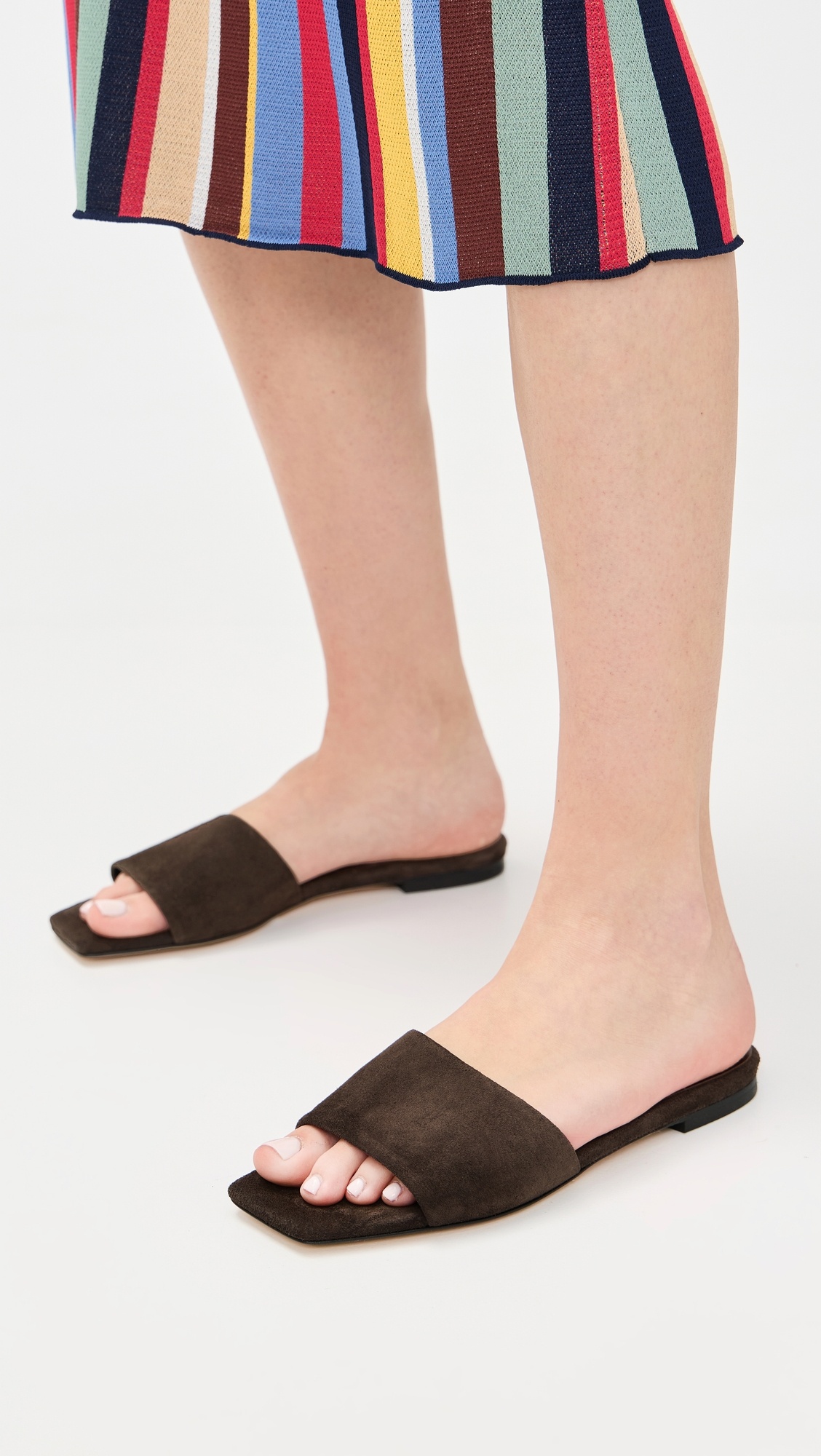 Anna Cow Suede Sandals - 2
