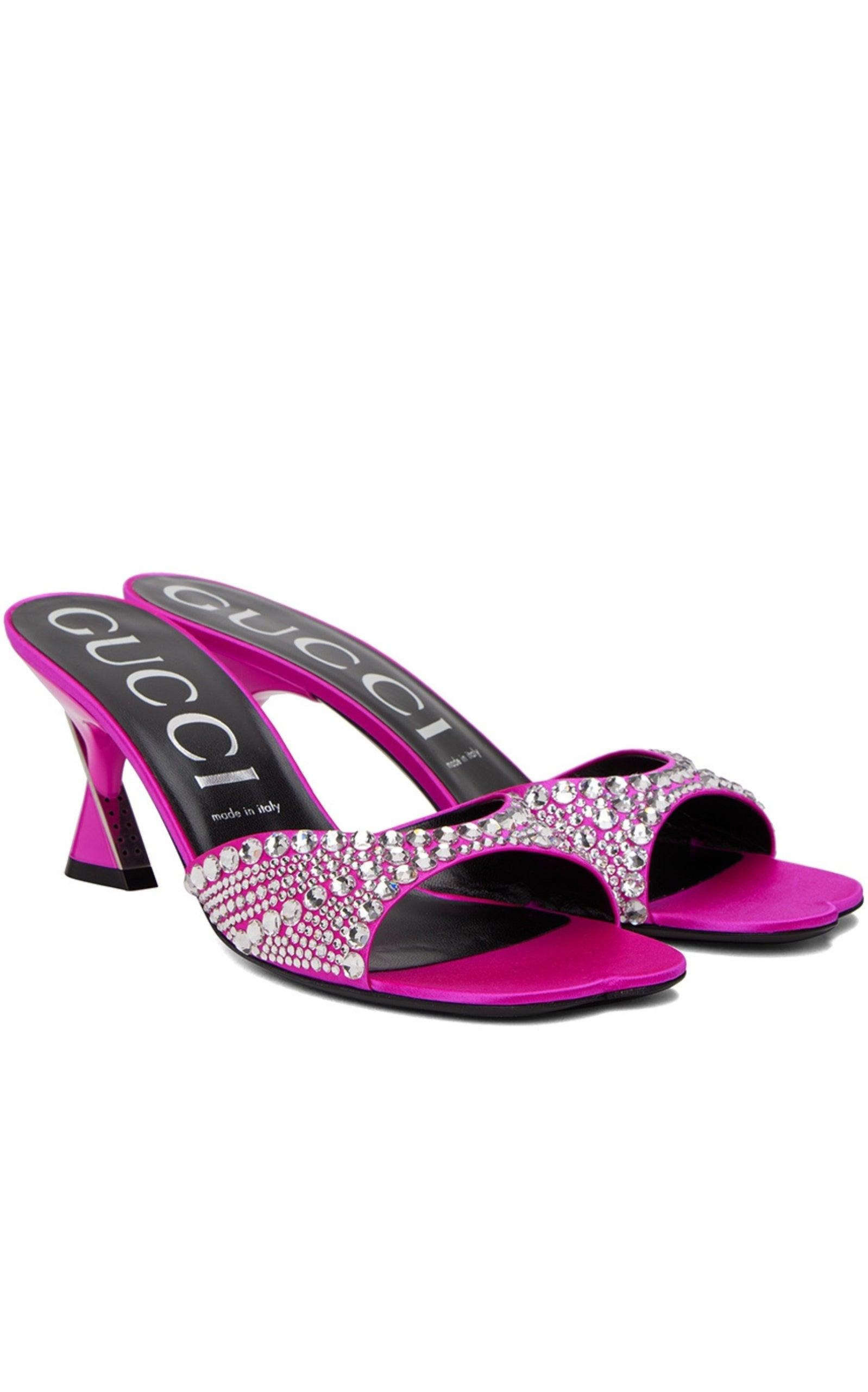 Pink Galactica Heeled Sandals - 3