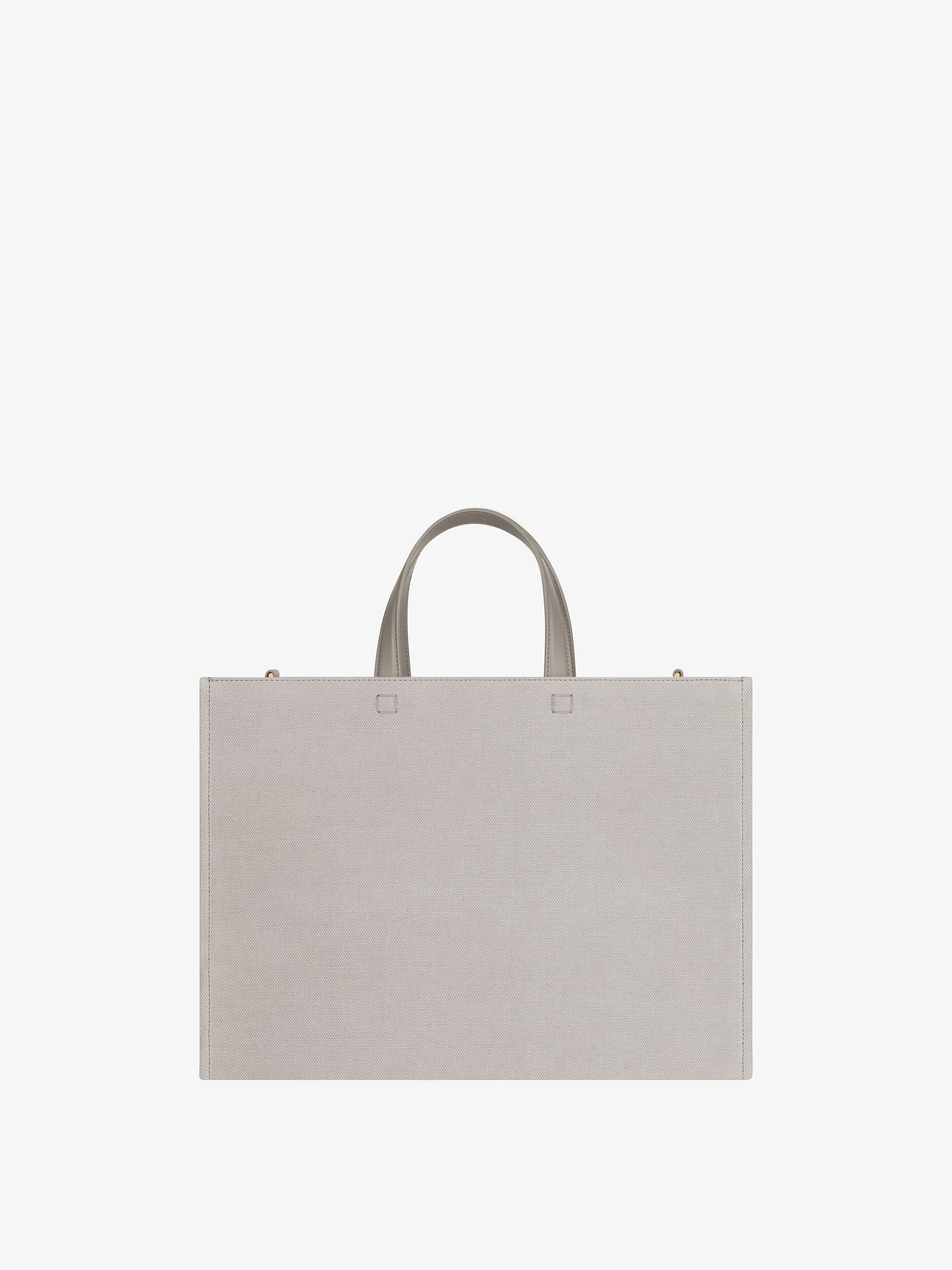 MEDIUM G-TOTE SHOPPING BAG IN CANVAS - 4