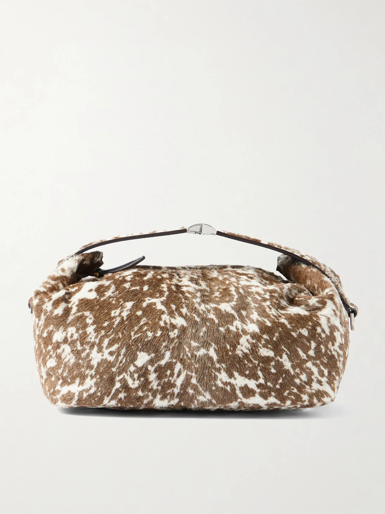 Andy Printed Calf Hair Clutch - 1