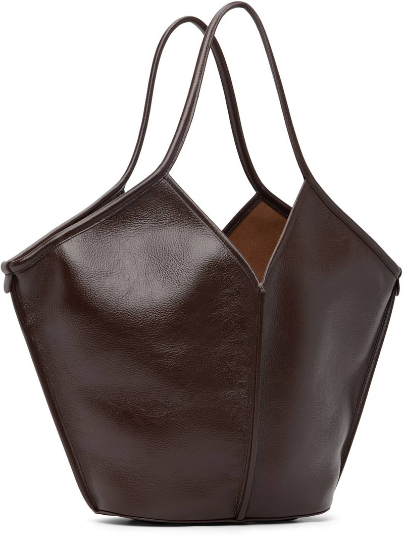Brown Calella Distressed Tote 3