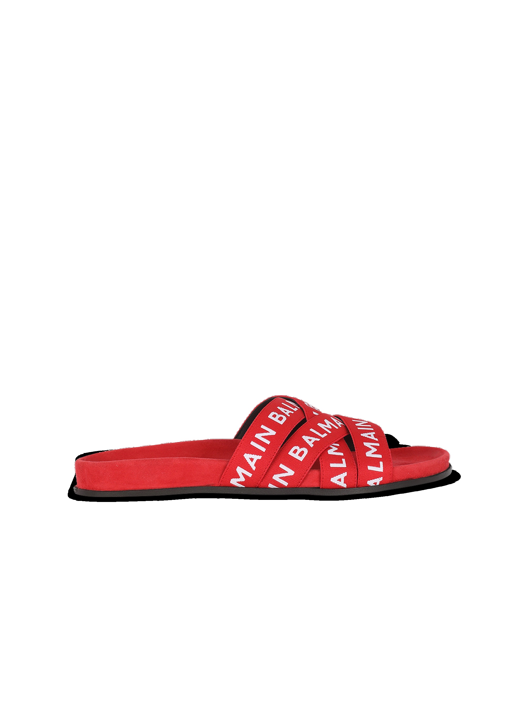 HIGH SUMMER CAPSULE - Union flip flops with Balmain logo print - 1