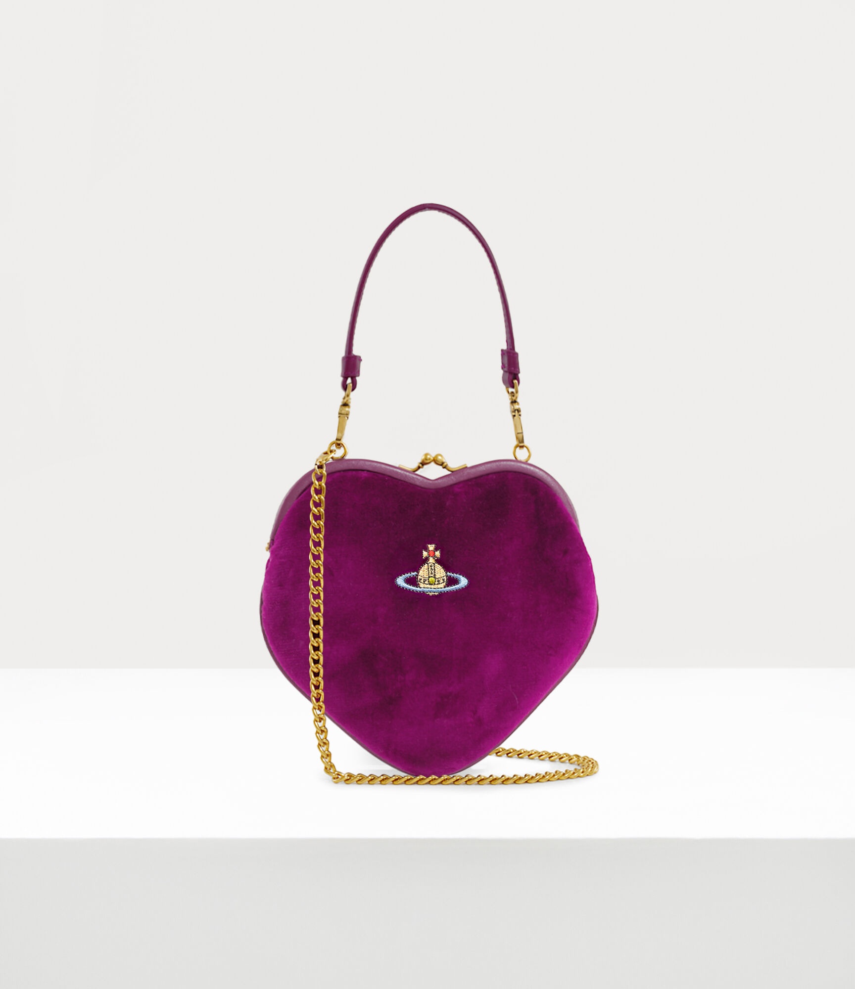 BELLE HEART FRAME PURSE - 4