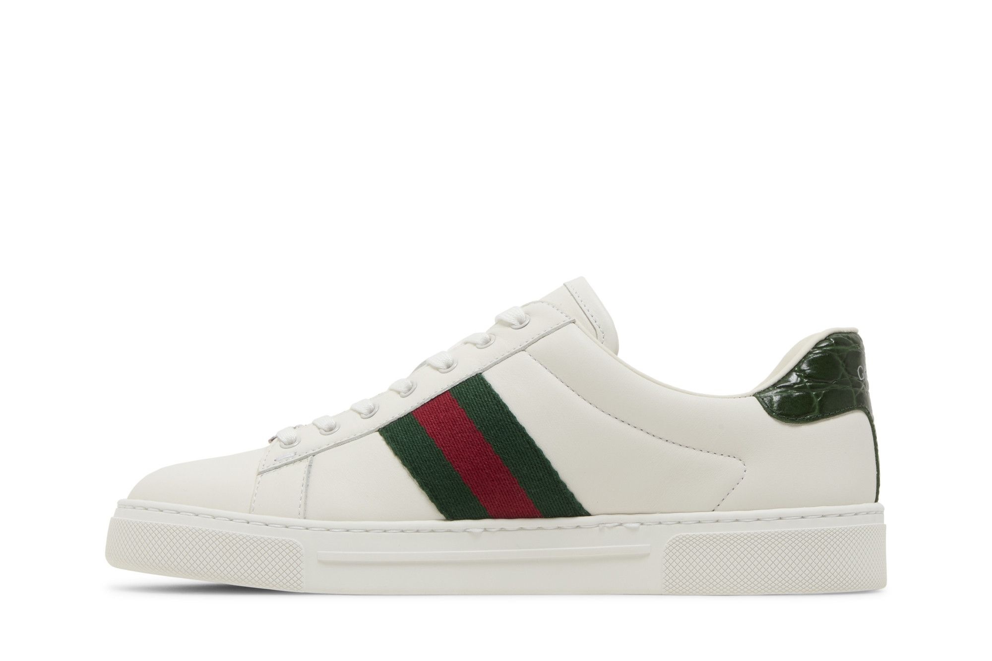 Gucci Wmns Ace 'White Green Red' - 3