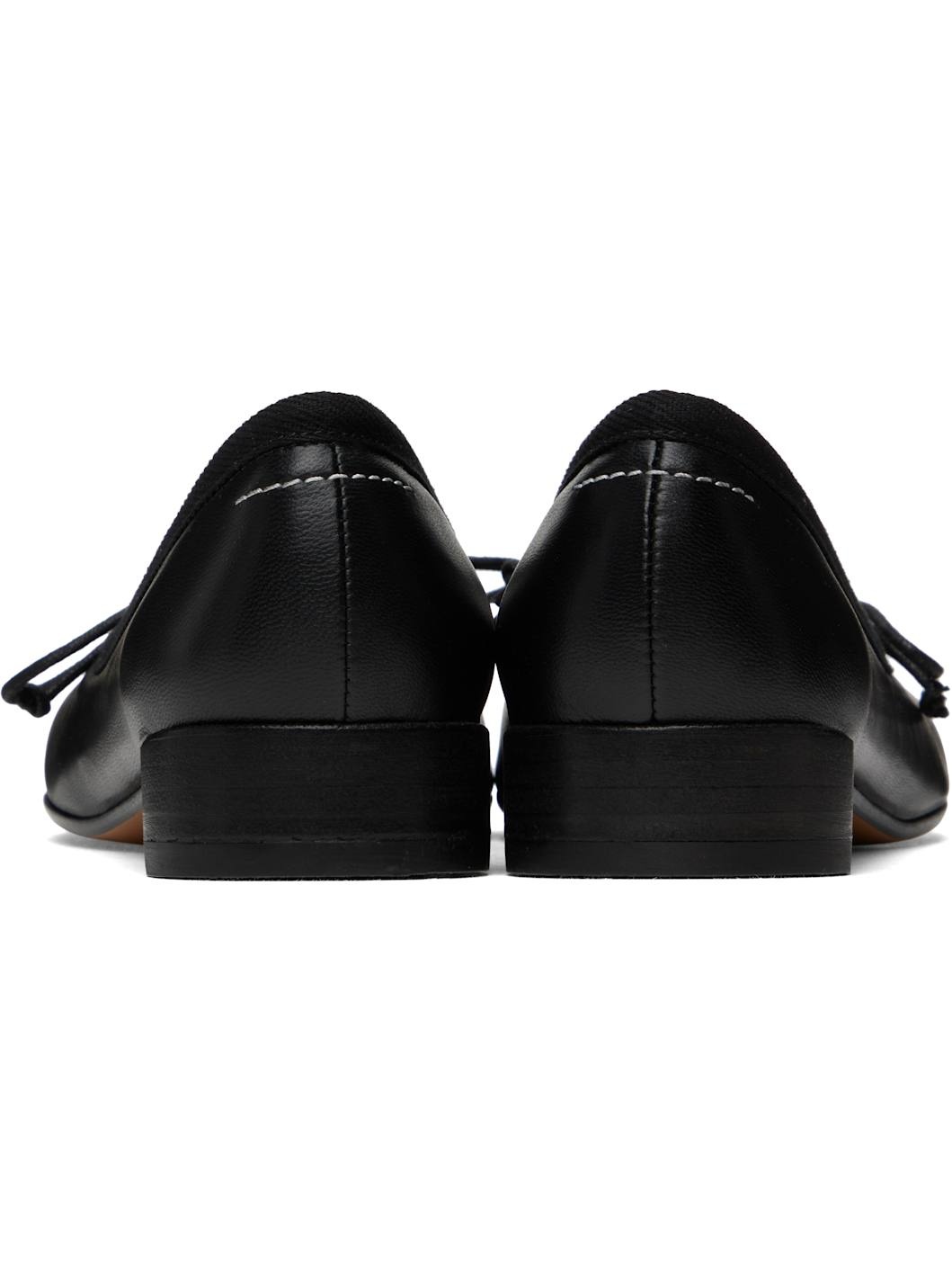 Black Anatomic Classic Ballerina Flats - 2