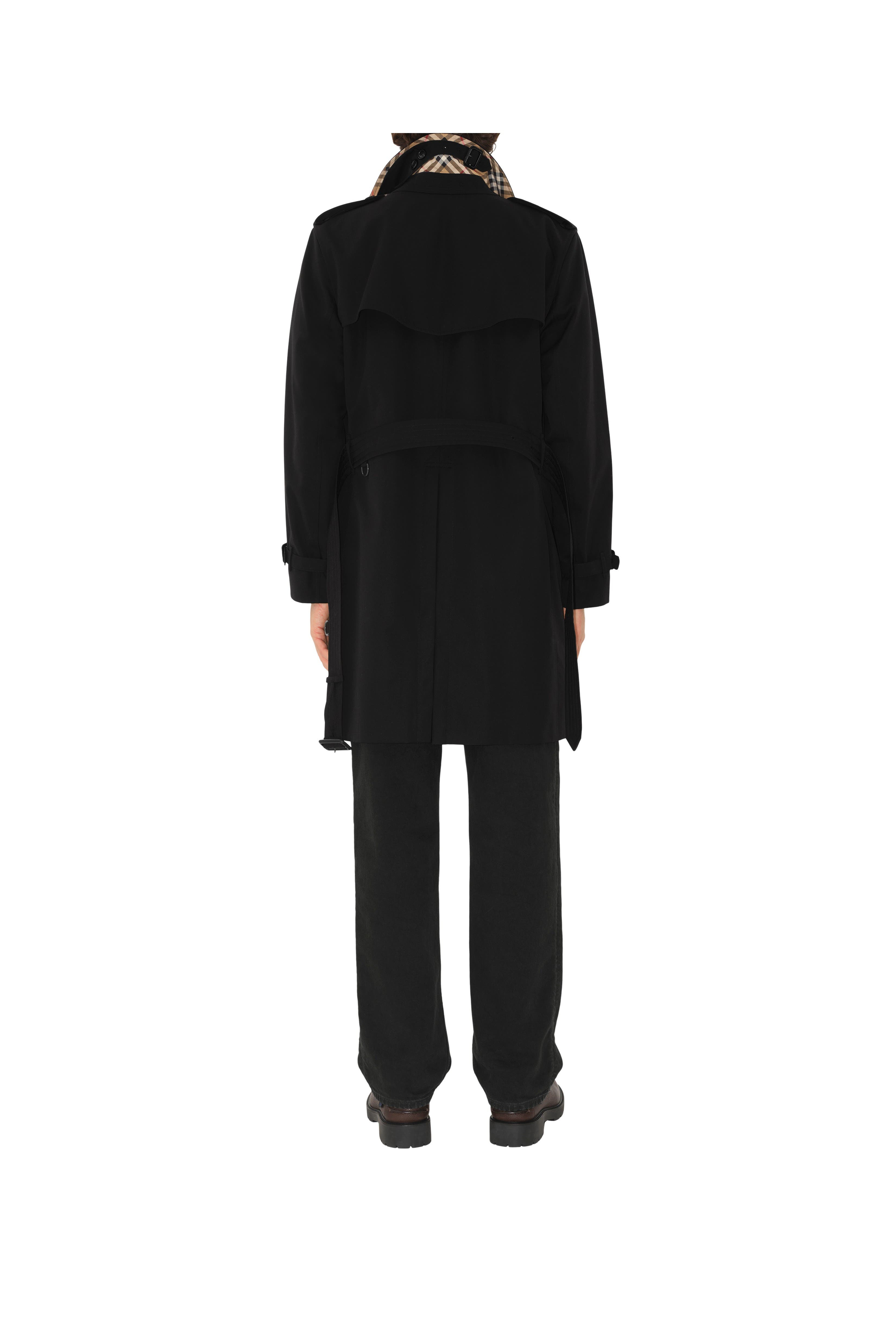 burberry Mid-length Kensington Heritage Trench Coat in Black at Nordstrom - 4