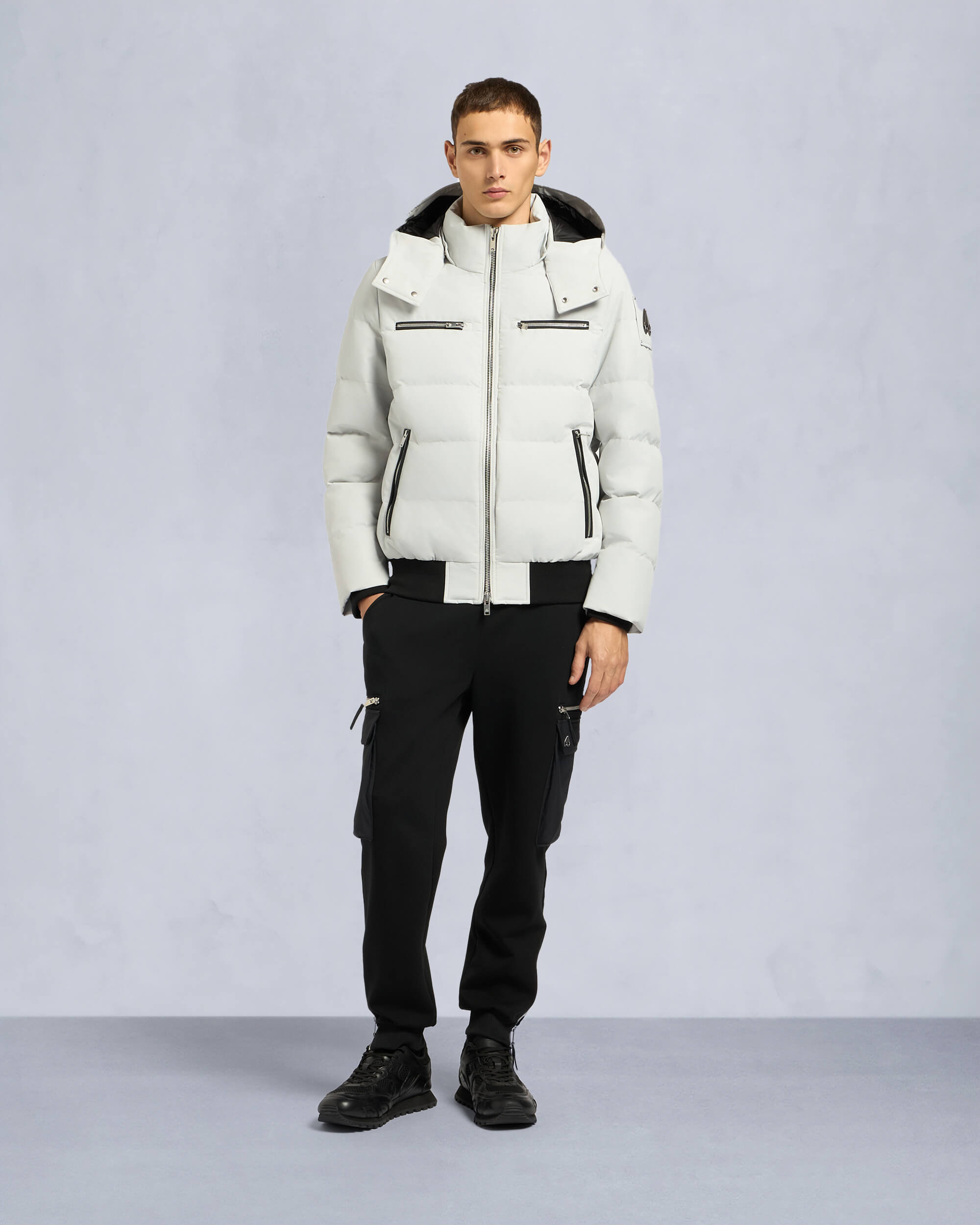 CLOUD BOMBER JACKET-STONE - 2