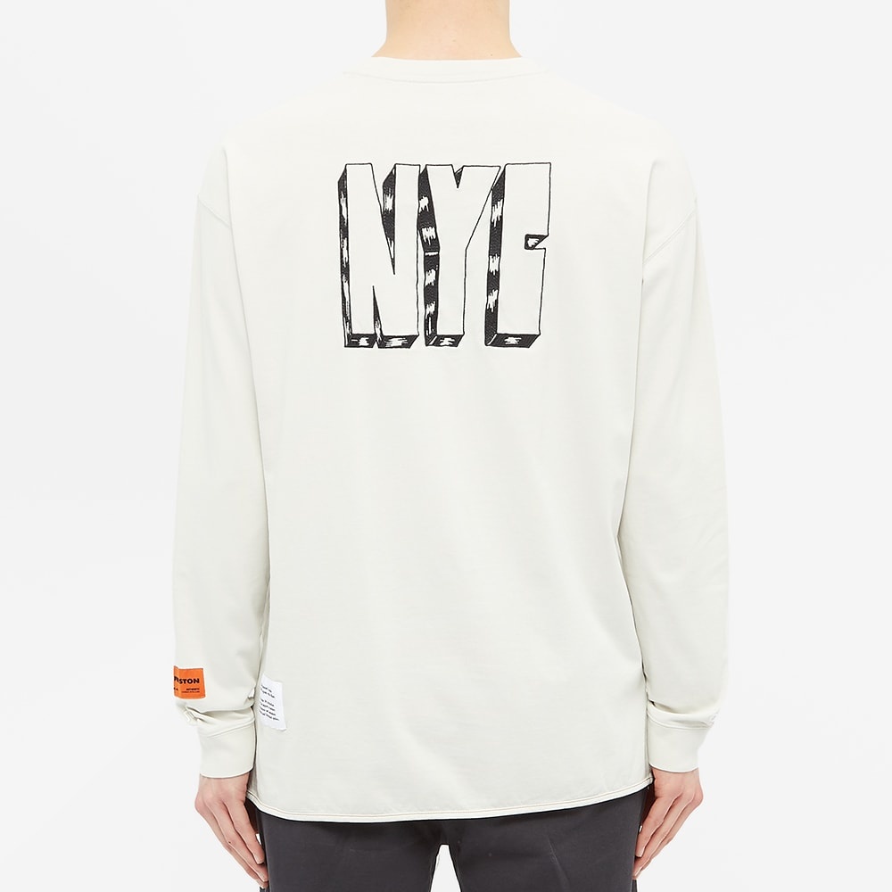 Heron Preston Long Sleeve CTNMB Spray Logo Tee - 5