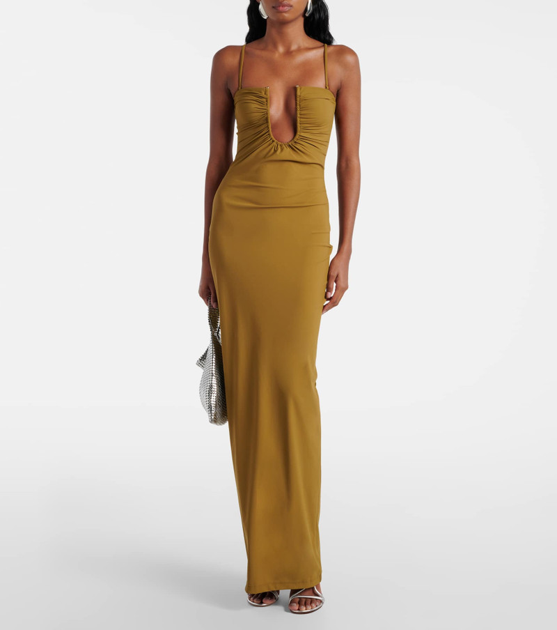 CHRISTOPHER ESBER Ruched maxi dress outlook