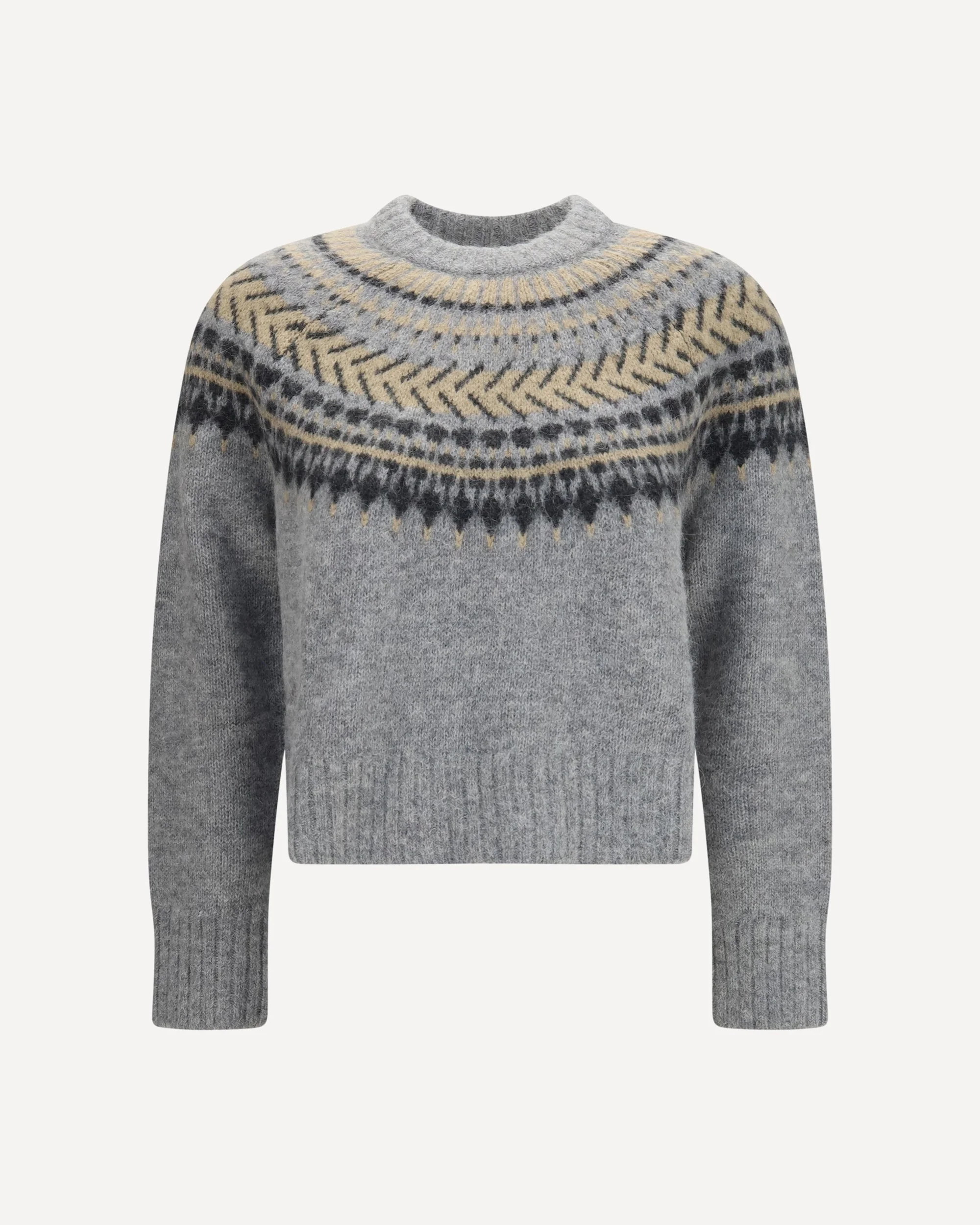 Annette Fair Isle crewneck Jumper - 1