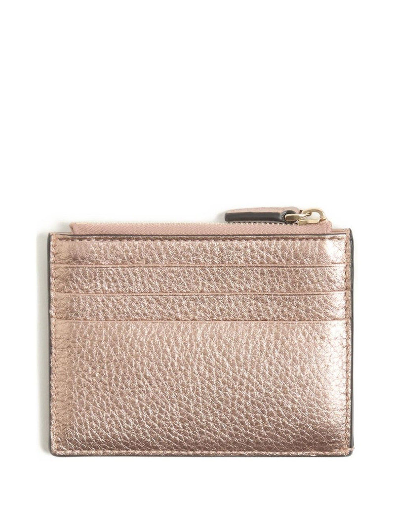 Valentino Rockstud grainy card holder outlook