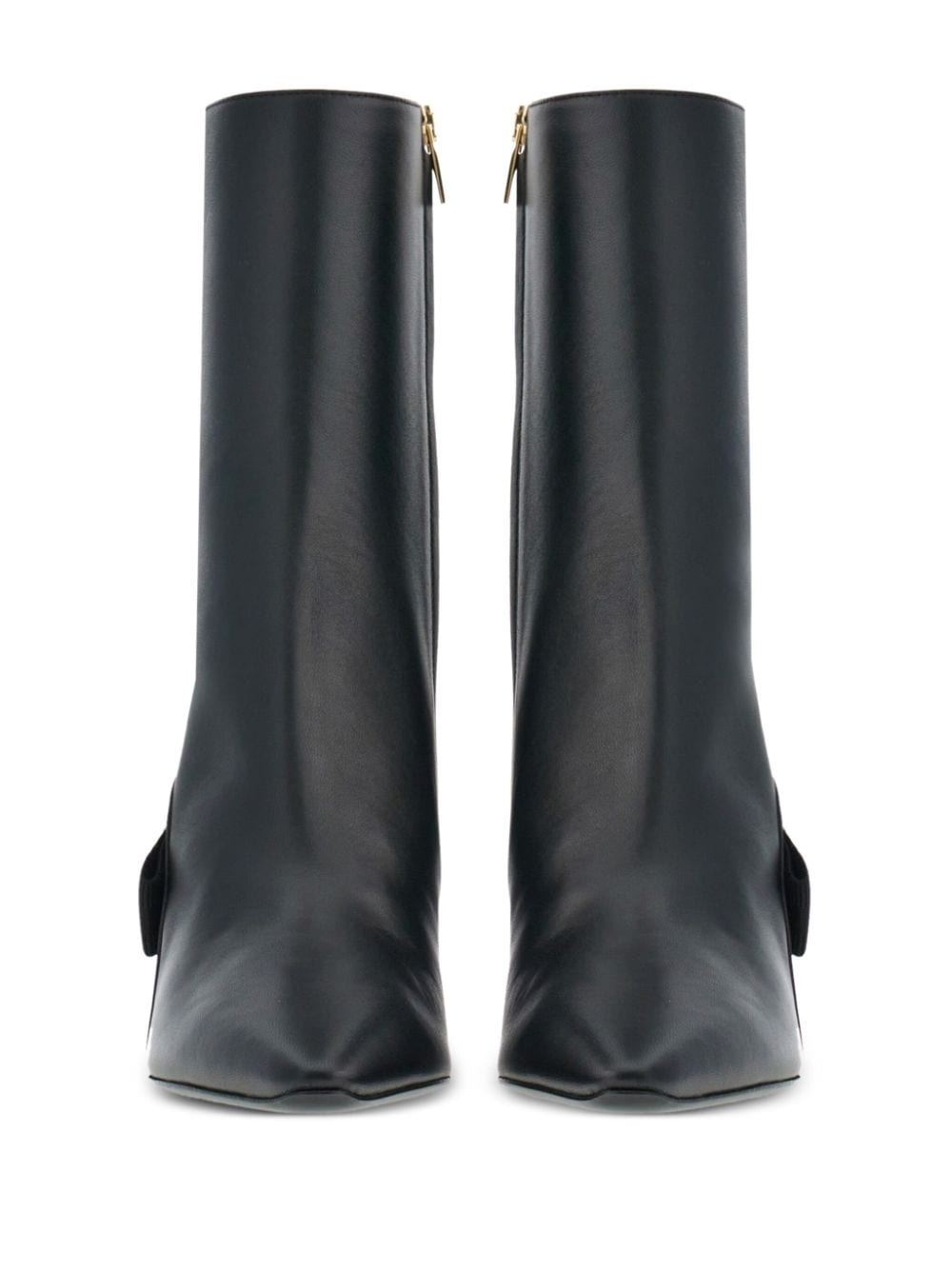 85mm Vara-bow leather ankle boots - 4