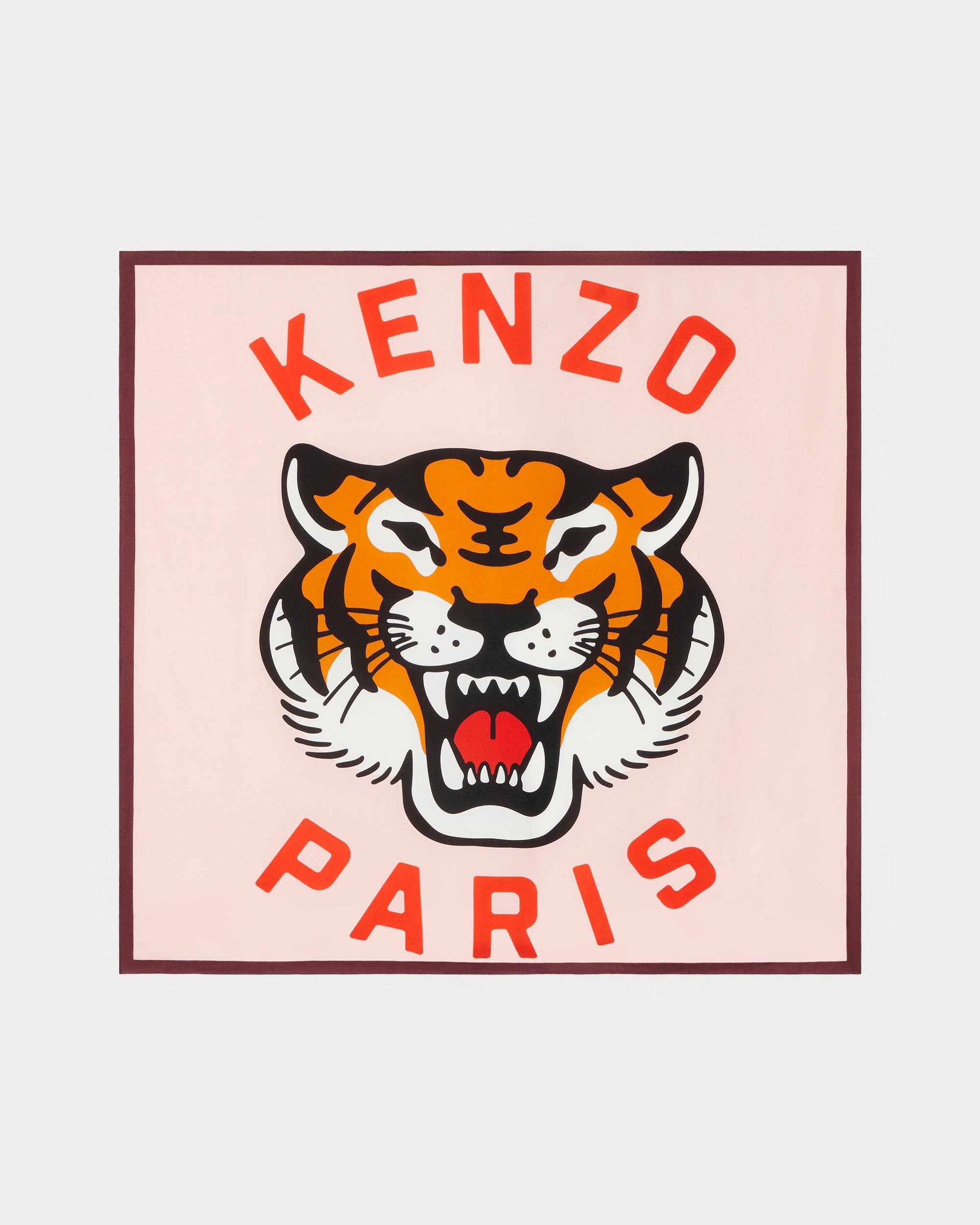 'KENZO Lucky Tiger' silk square - 1