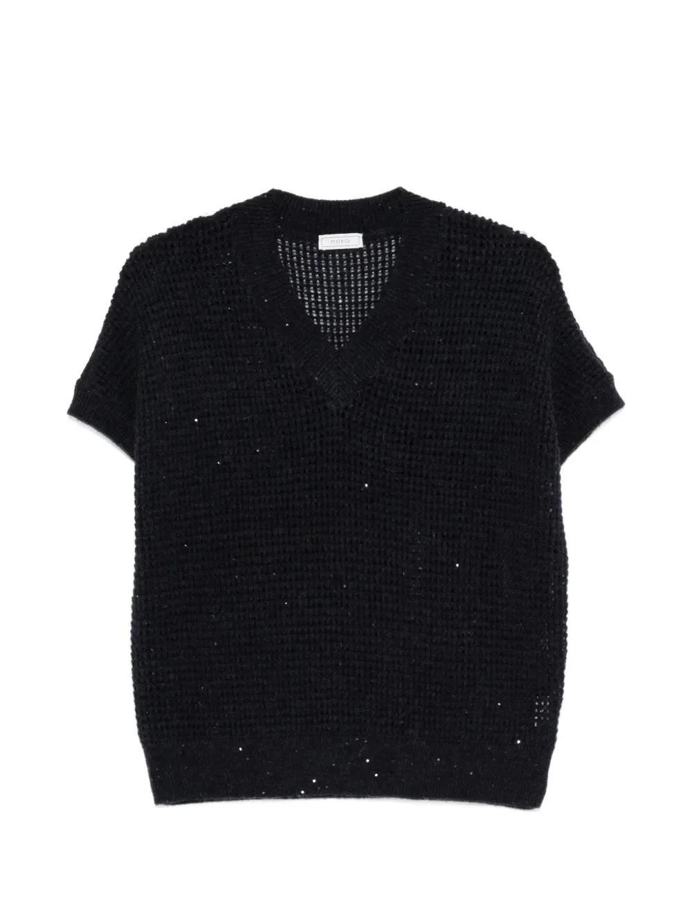 EMBROIDERED SEQUIN SWEATER - 1