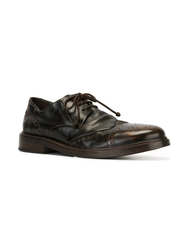 Marsèll distressed brogues outlook