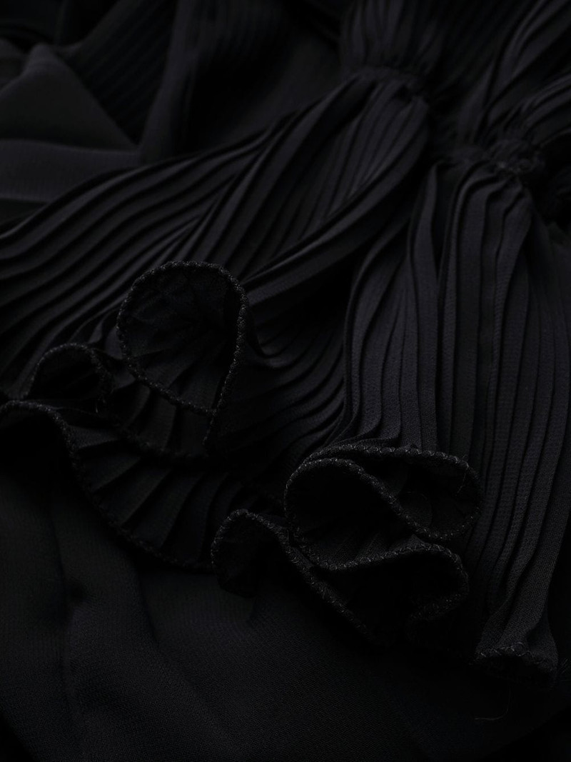 pleated shift dress 6
