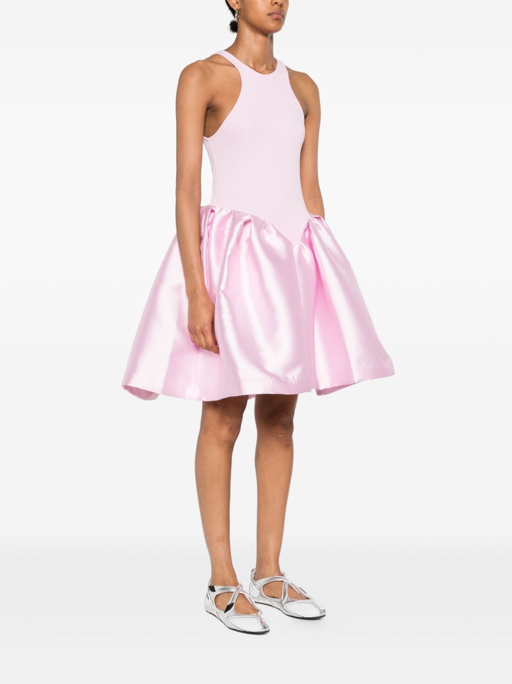flared mini dress - 3