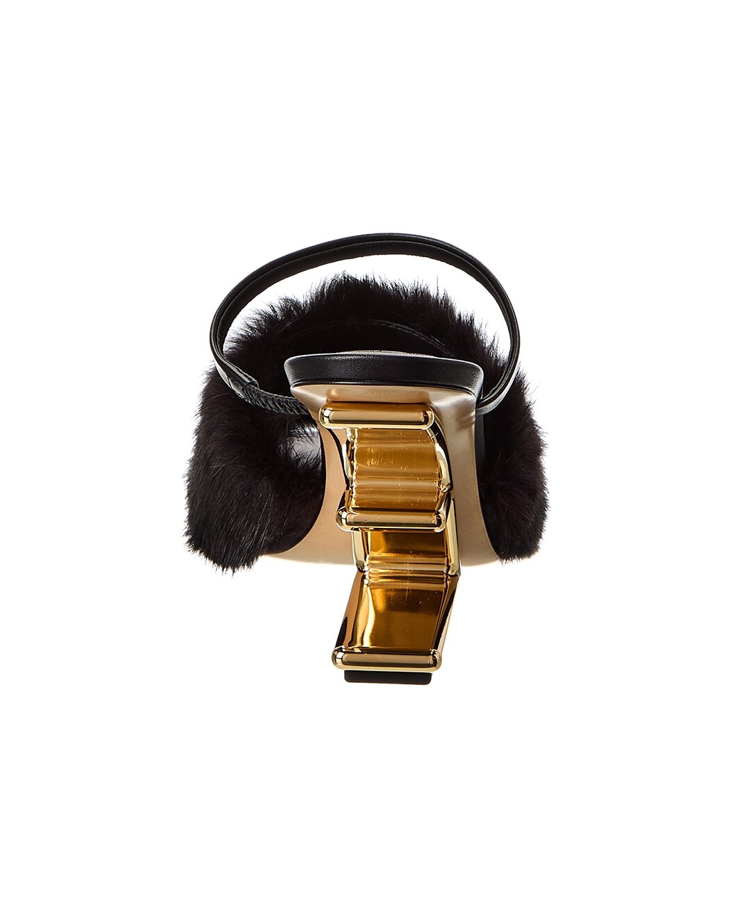 FENDI First Leather Sandal - 3