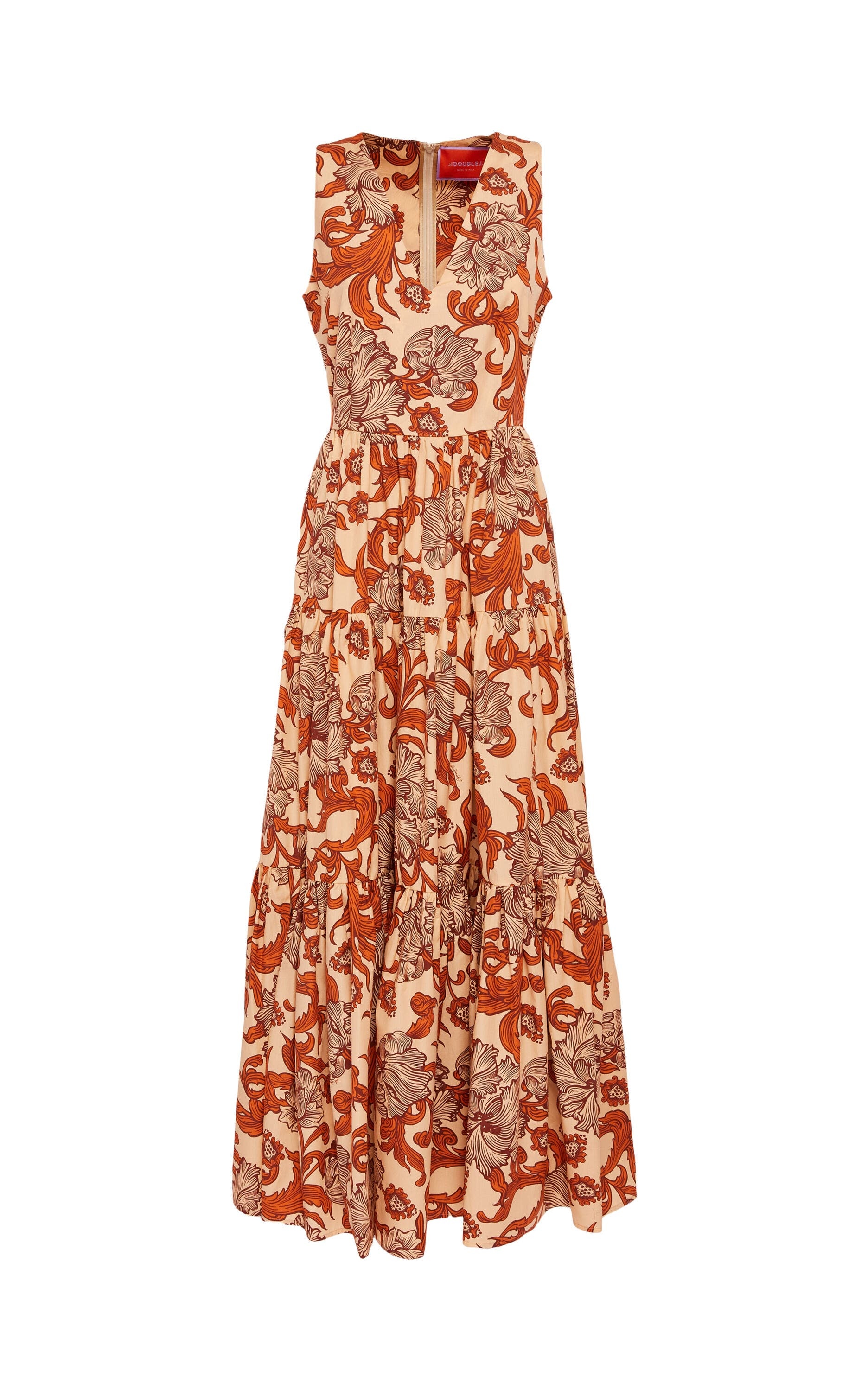 La DoubleJ Sleeveless Big Dress V-Neck Reef Pale Pink at Nordstrom - 6