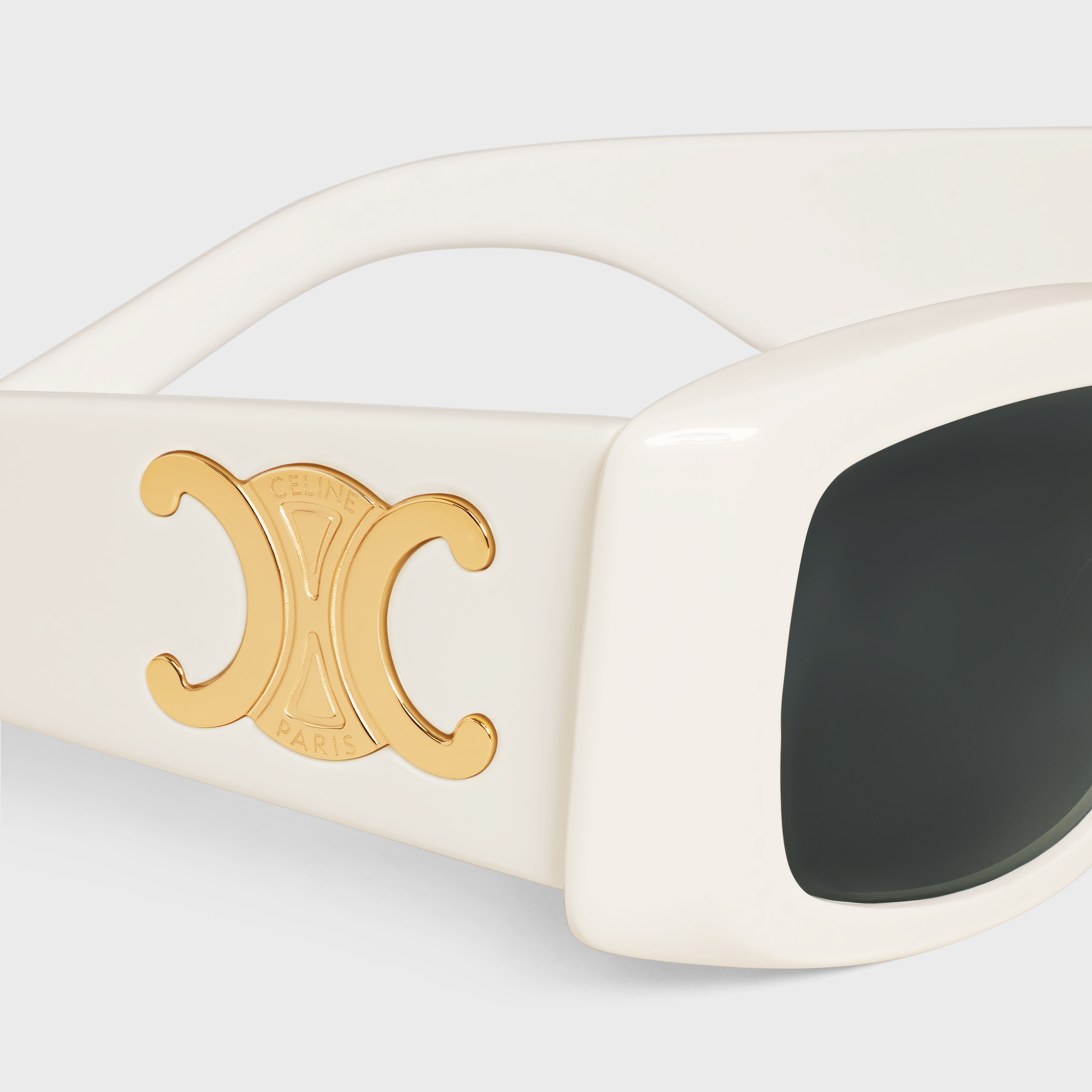 VIP【送料関税込】CELINE SUNGLASSES Céline - Triomphe XL 01 Sunglasses in Acetate - Black