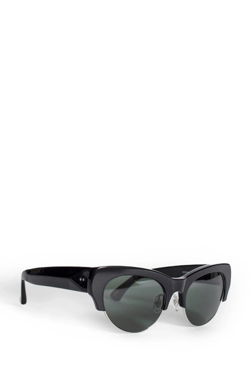 DRIES VAN NOTEN UNISEX BLACK EYEWEAR 3