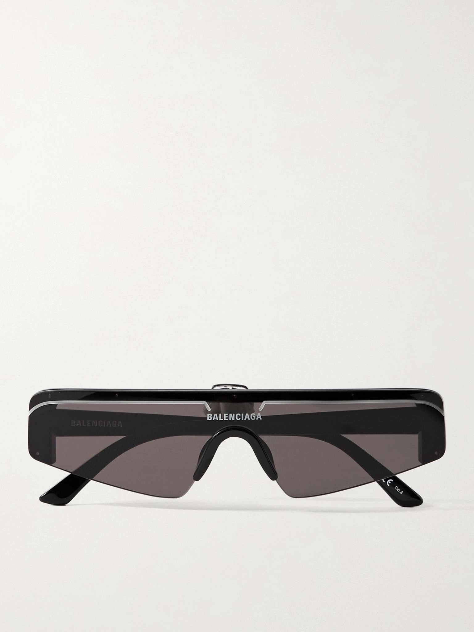 Ski Rectangle-Frame Enamelled Acetate Sunglasses - 1