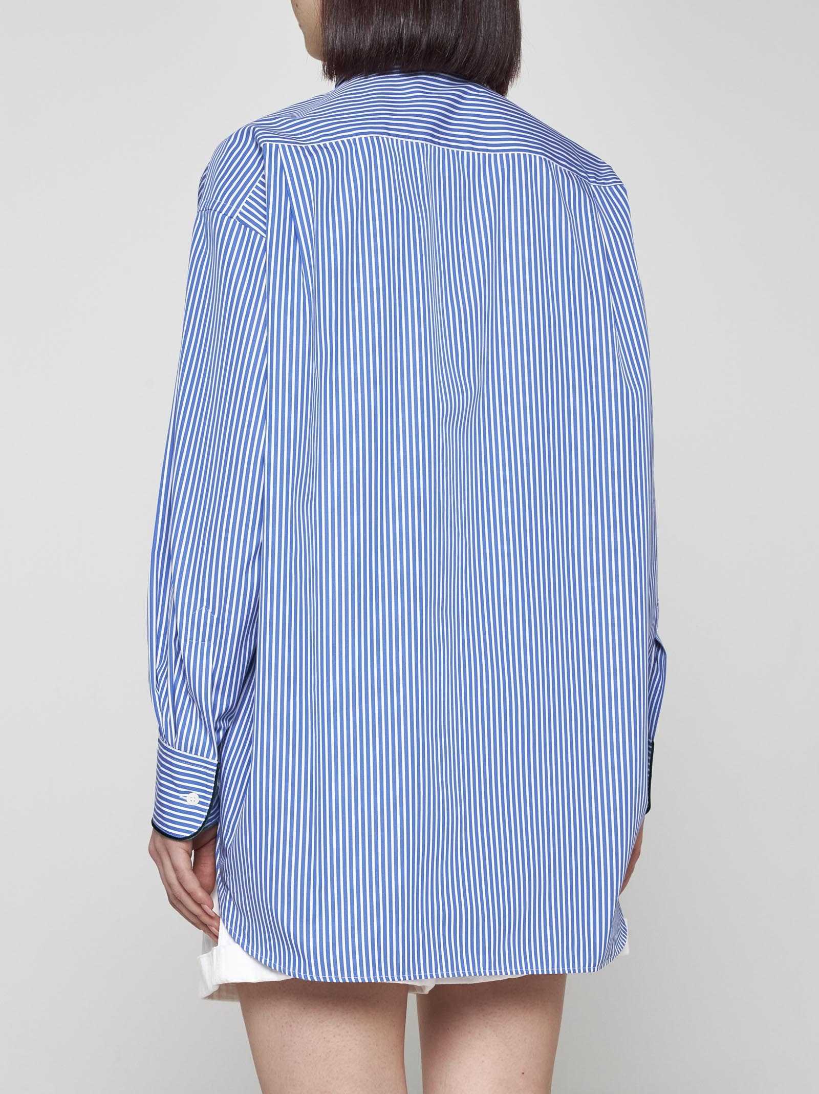 Striped cottons shirt - 4