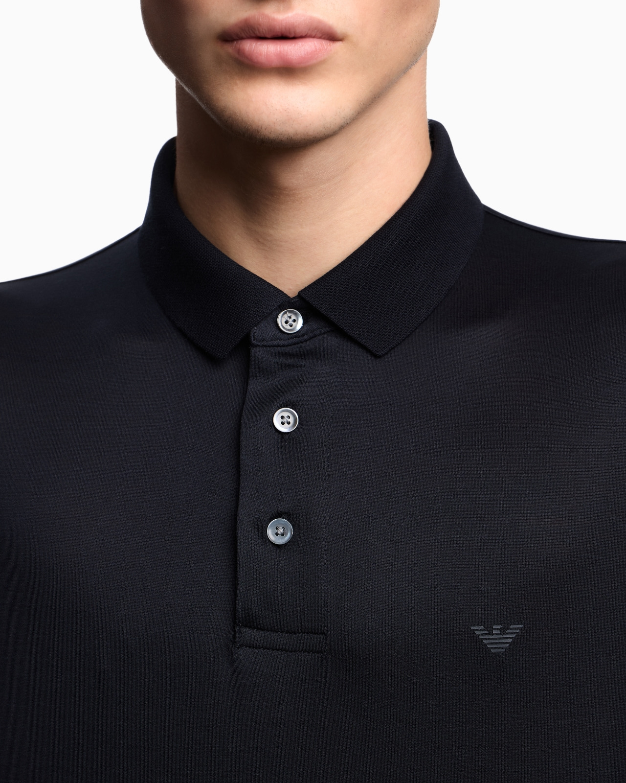 ASV Lyocell-blend jersey polo shirt - 5