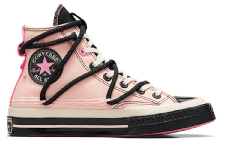 (WMNS) Converse Chuck Taylor All Star 70 High 'Pink Black' A09541C - 2