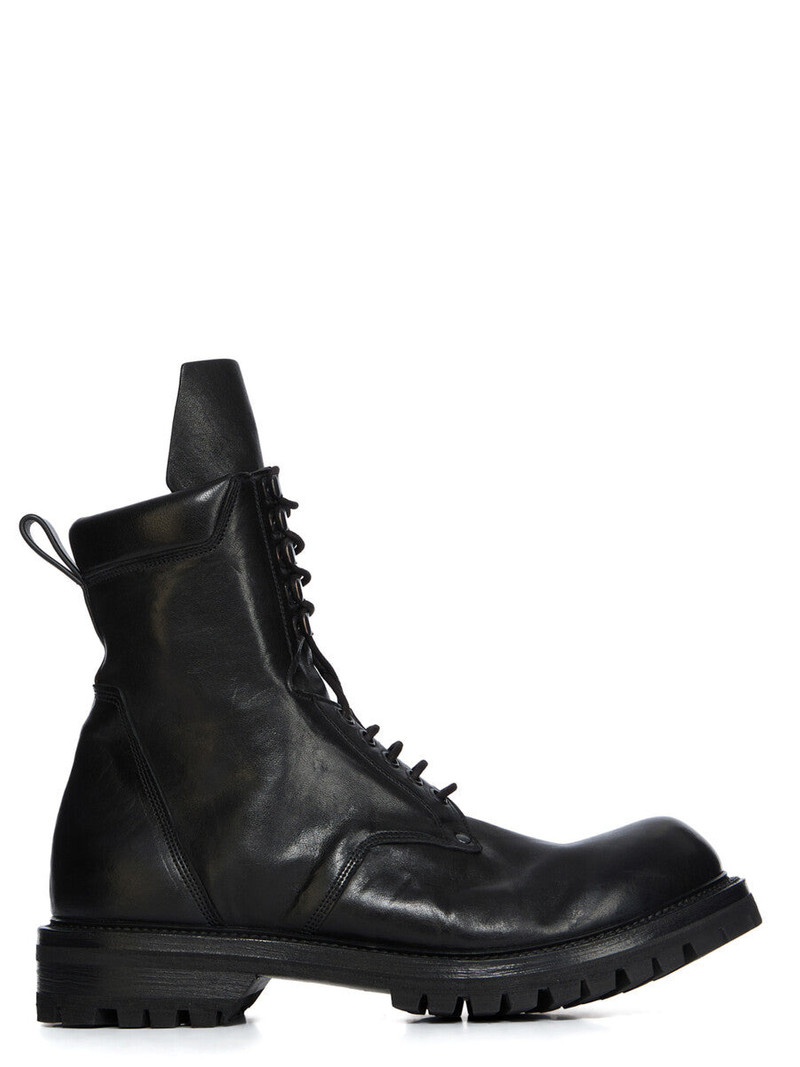 Leather Boots Black 7