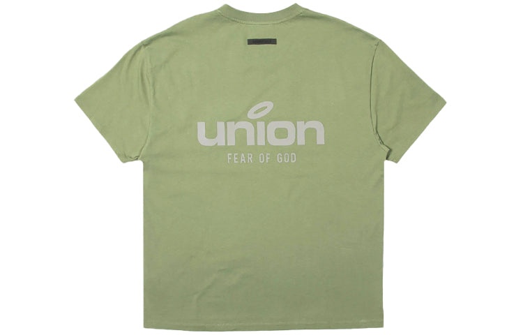 Fear of God Essentials x Union LA FW21 Vintage Tee Army FOG-FW21-092 - 3